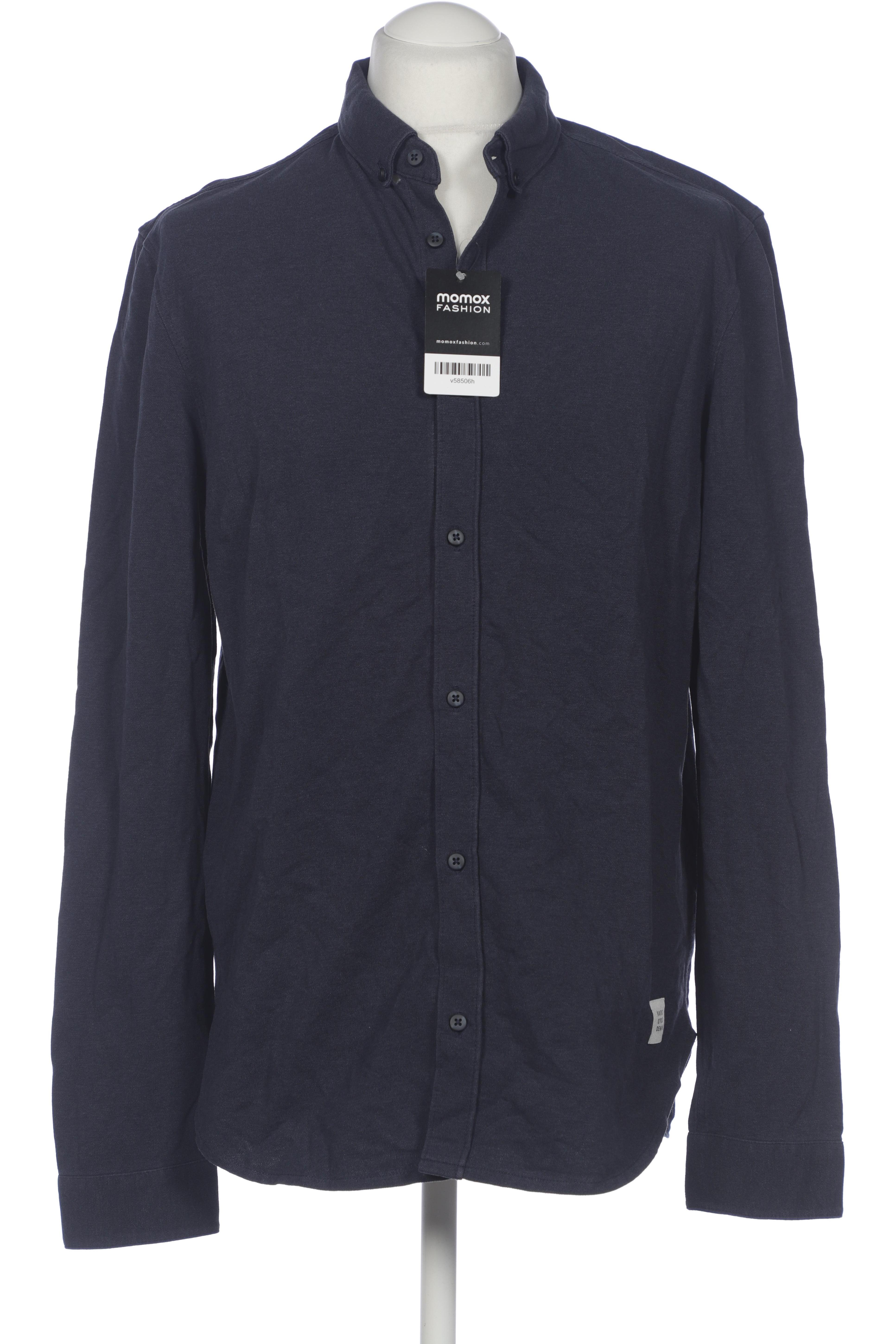 

Marc O Polo Herren Hemd, marineblau, Gr. 54