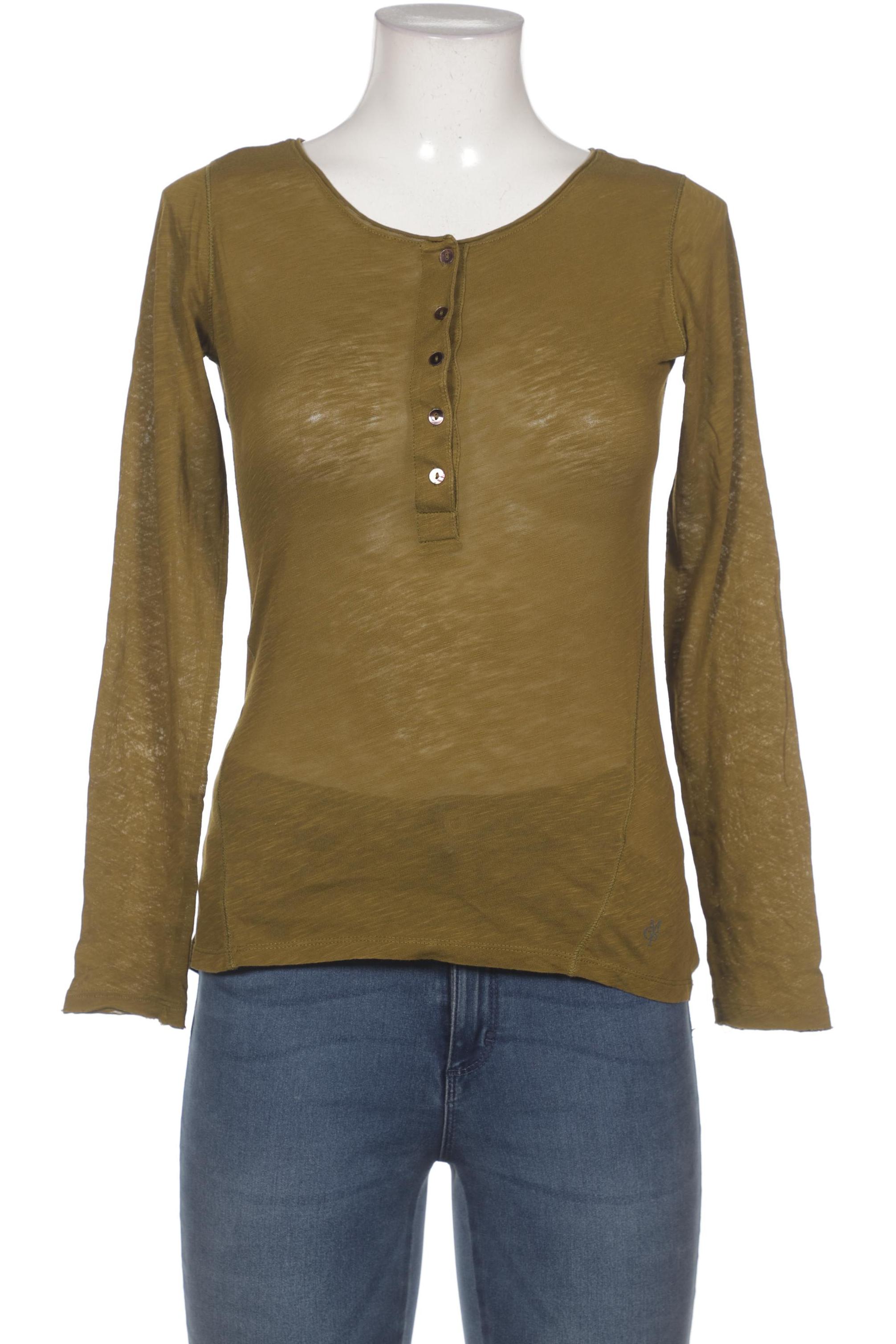 

Marc O Polo Damen Langarmshirt, grün, Gr. 34