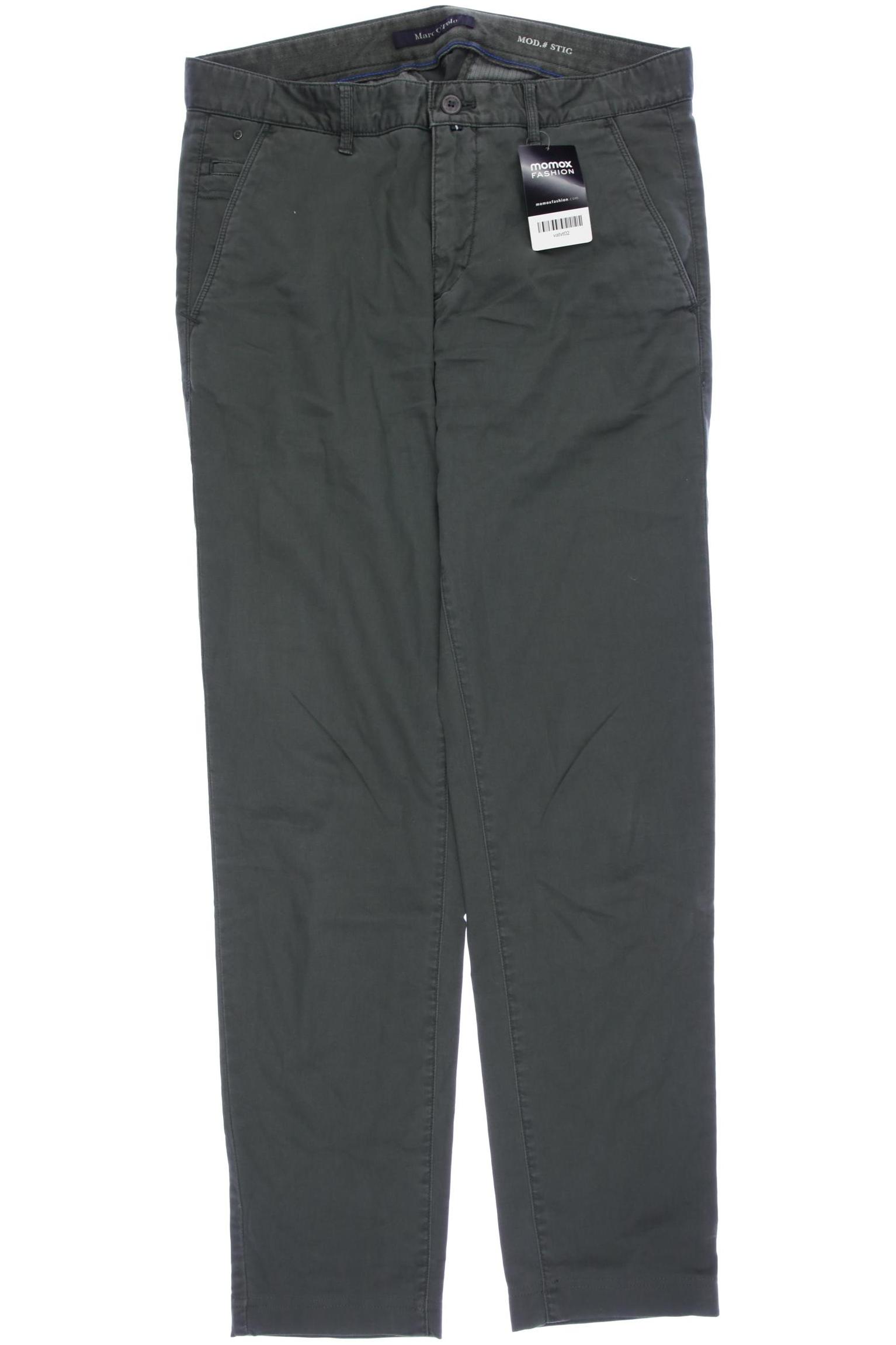 

Marc O Polo Herren Stoffhose, grün, Gr. 32