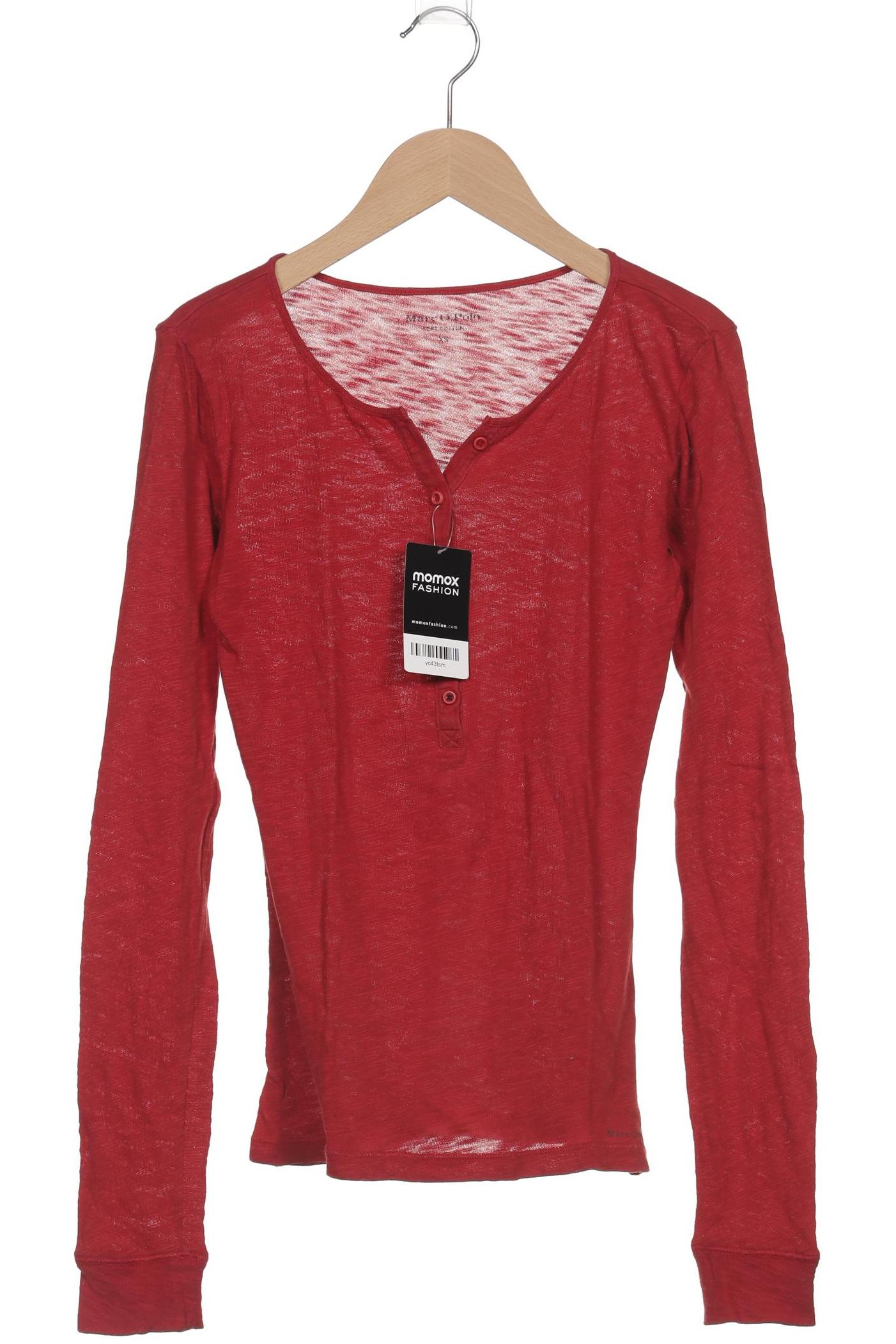 

Marc O Polo Damen Langarmshirt, bordeaux, Gr. 34