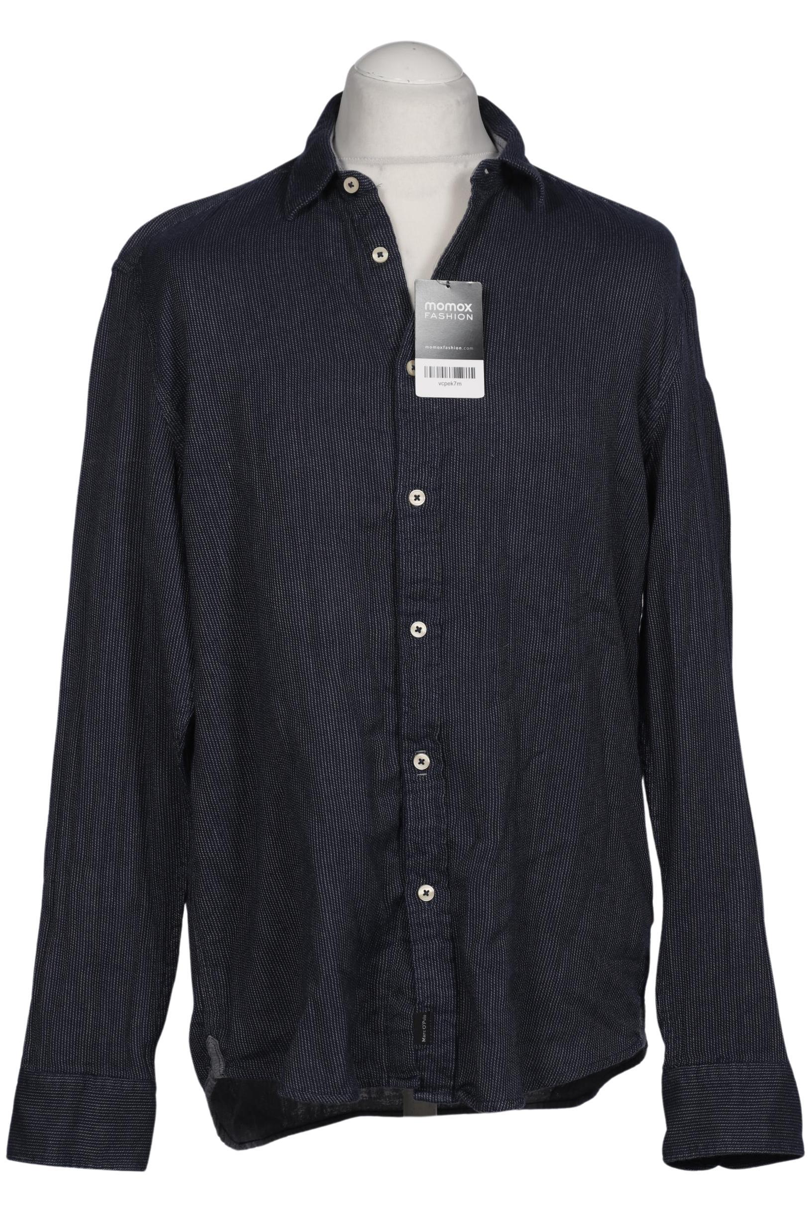 

Marc O Polo Herren Hemd, marineblau, Gr. 52