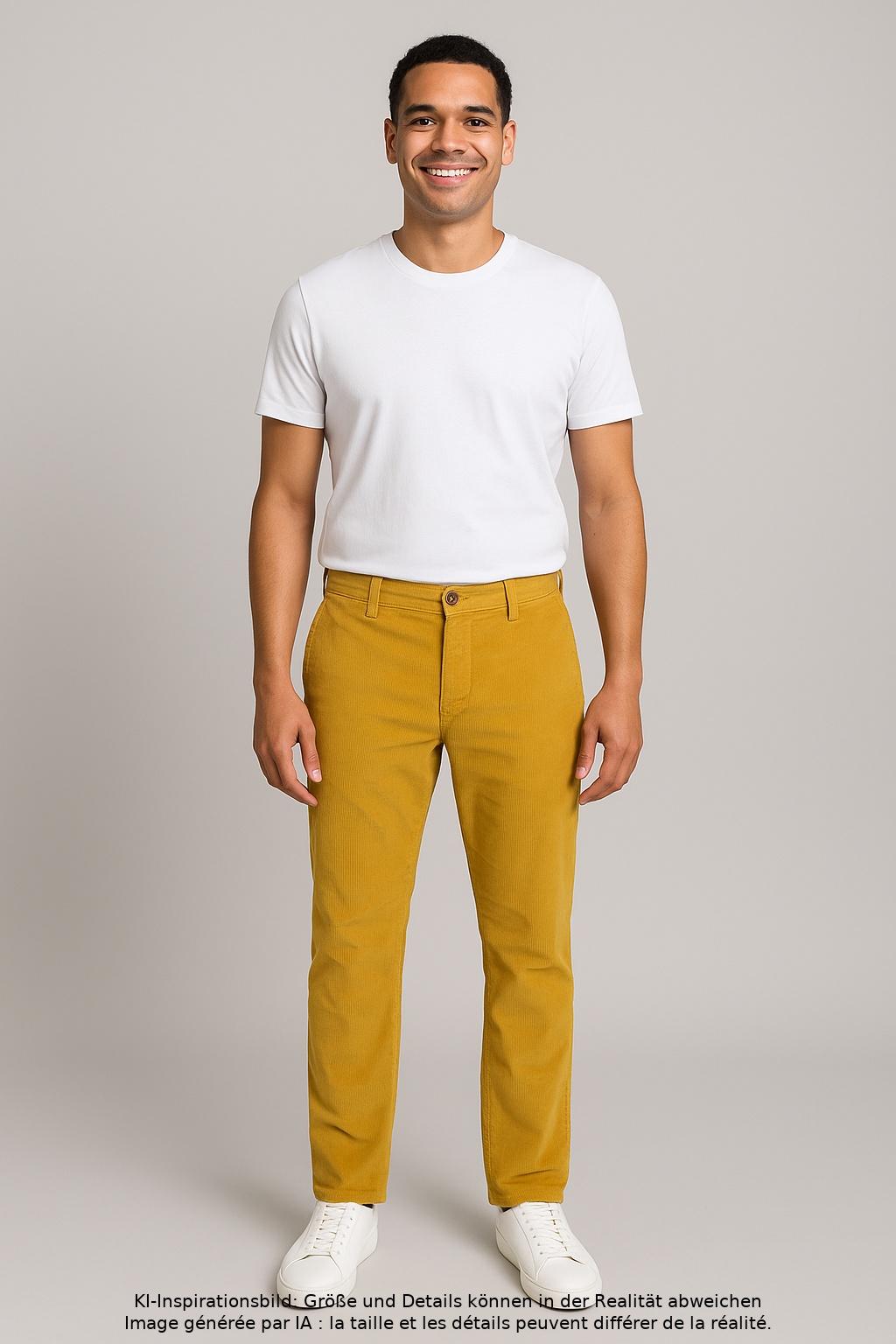 

Marc O Polo Herren Stoffhose, gelb, Gr. 50