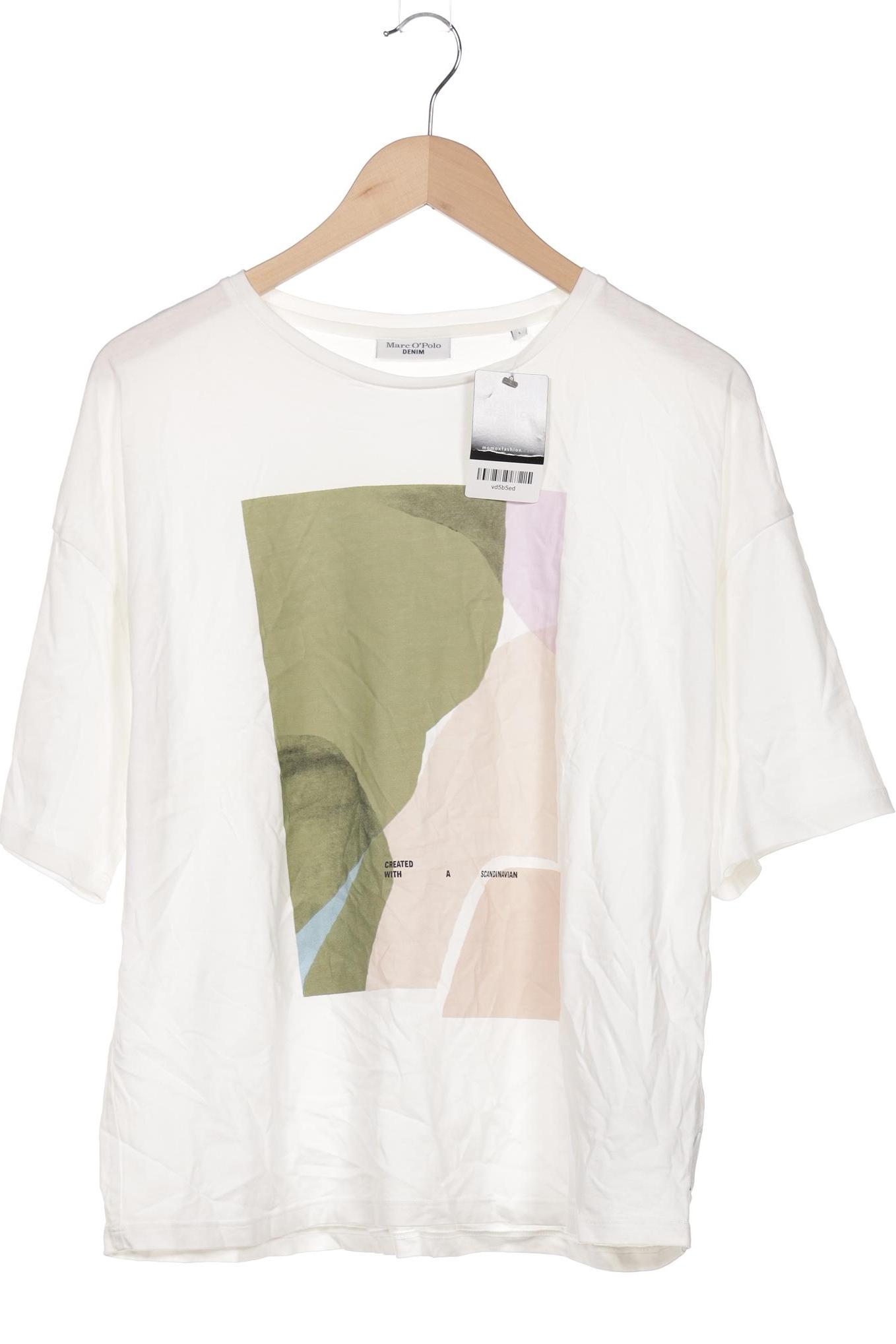 

Marc O Polo Damen T-Shirt, cremeweiß, Gr. 42