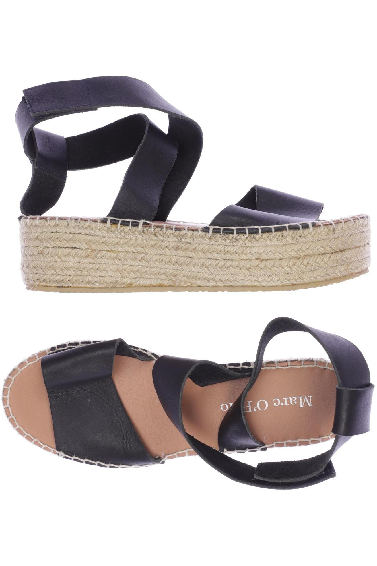 

Marc O Polo Damen Sandale, schwarz, Gr. 39