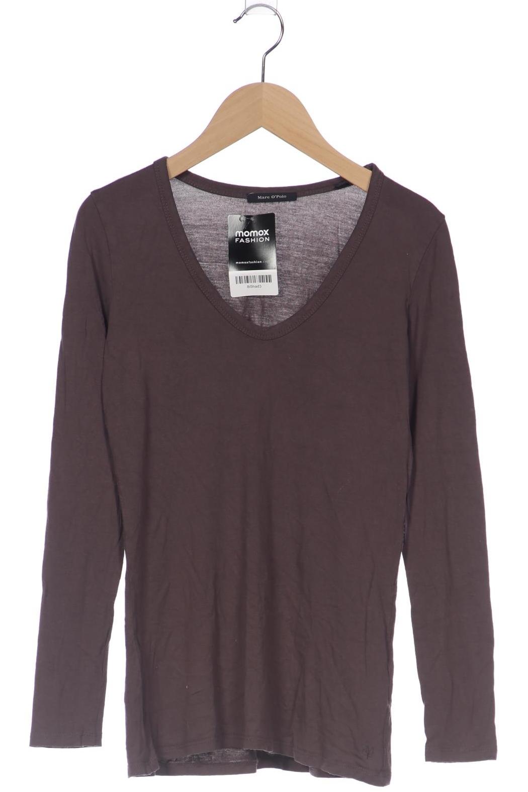 

Marc O Polo Damen Langarmshirt, braun, Gr. 34