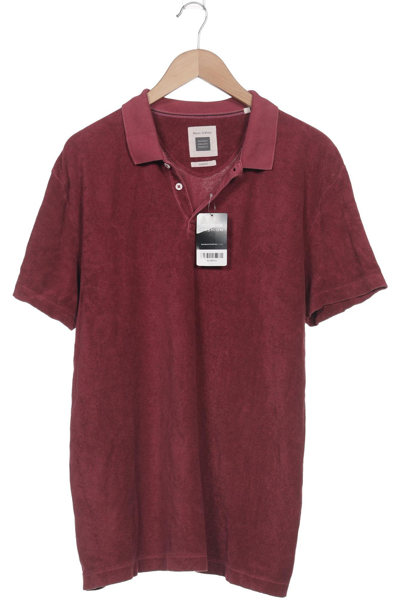 

Marc O Polo Herren Poloshirt, bordeaux, Gr. 56