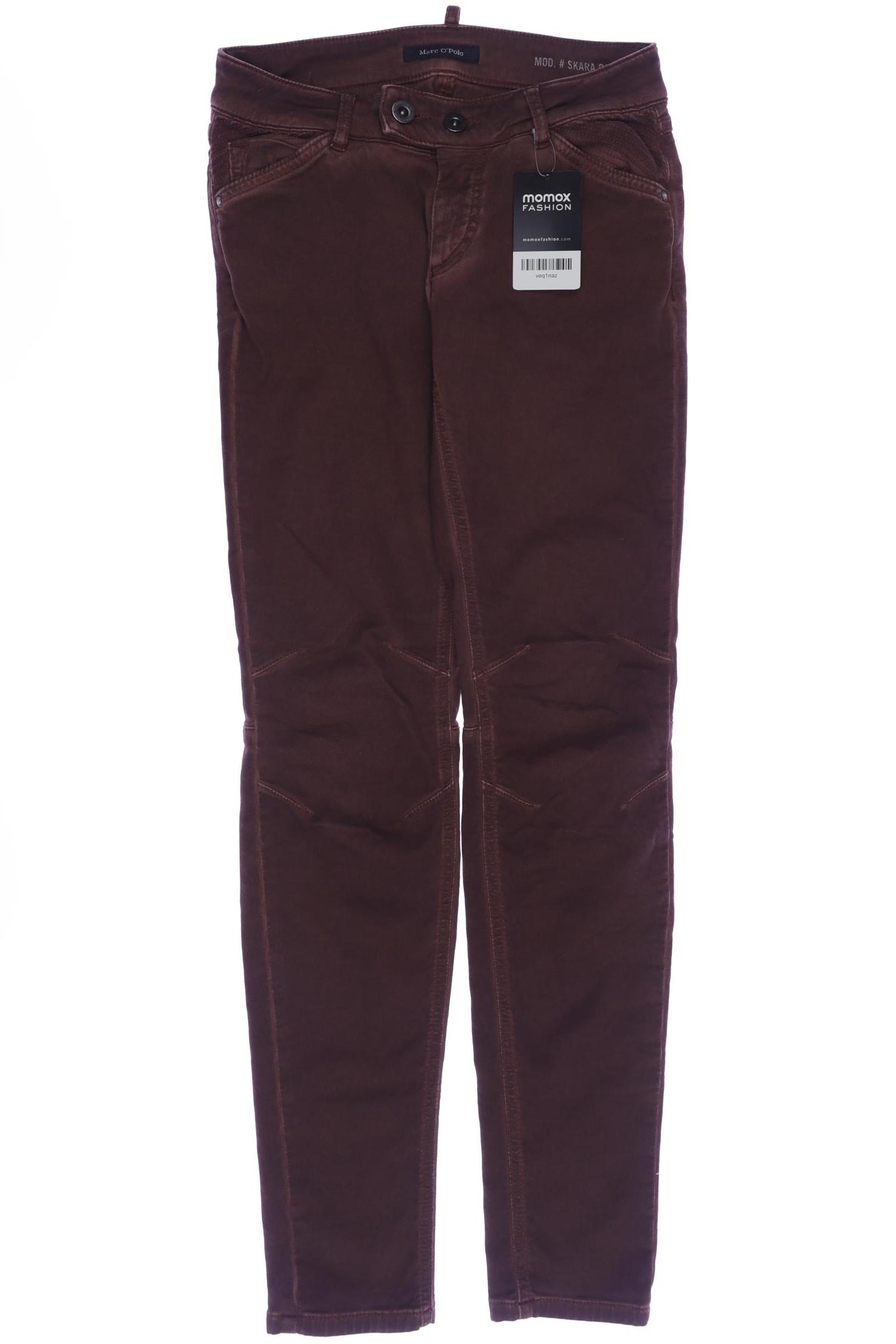 

Marc O Polo Damen Jeans, bordeaux, Gr. 25