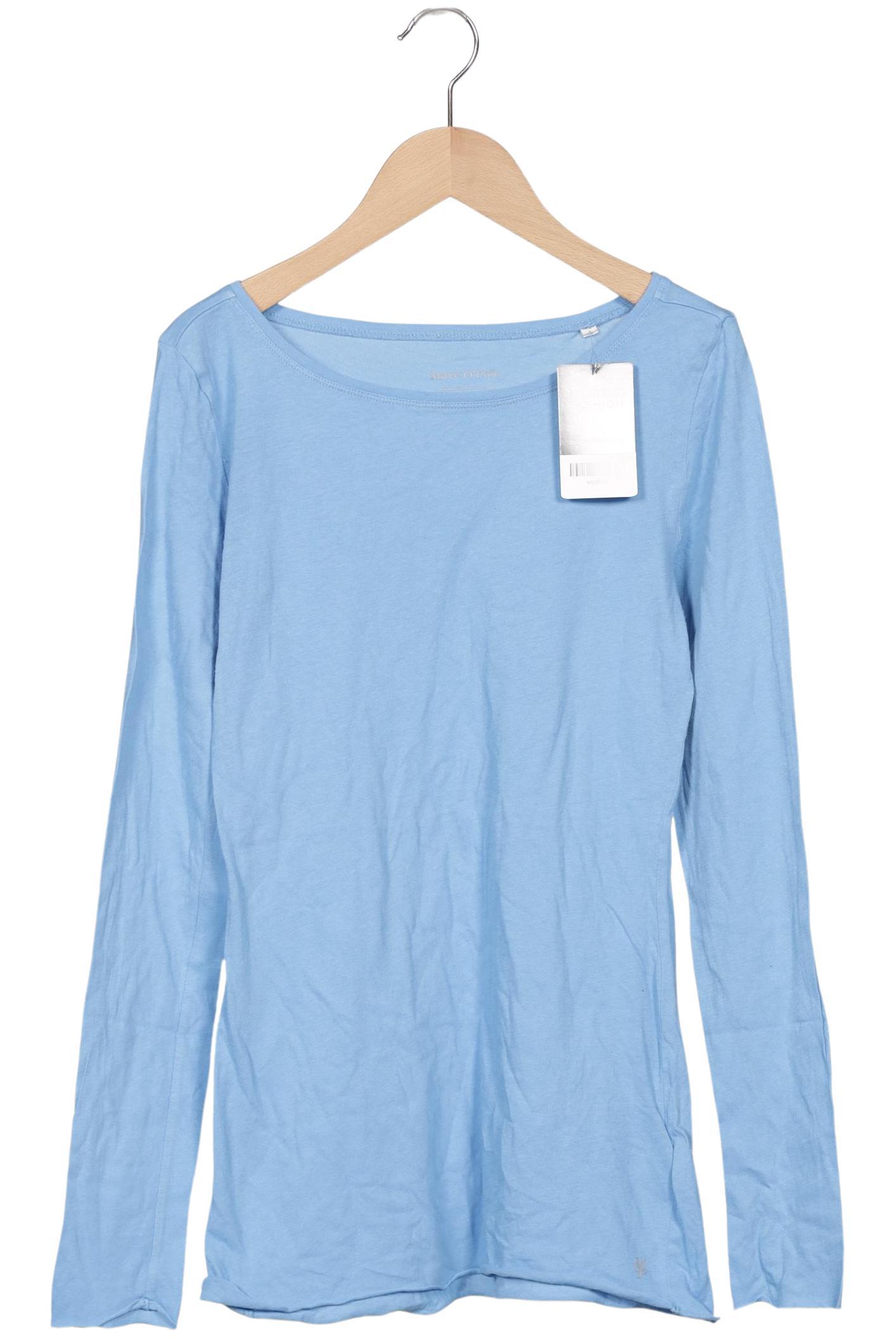 

Marc O Polo Damen Langarmshirt, hellblau, Gr. 34