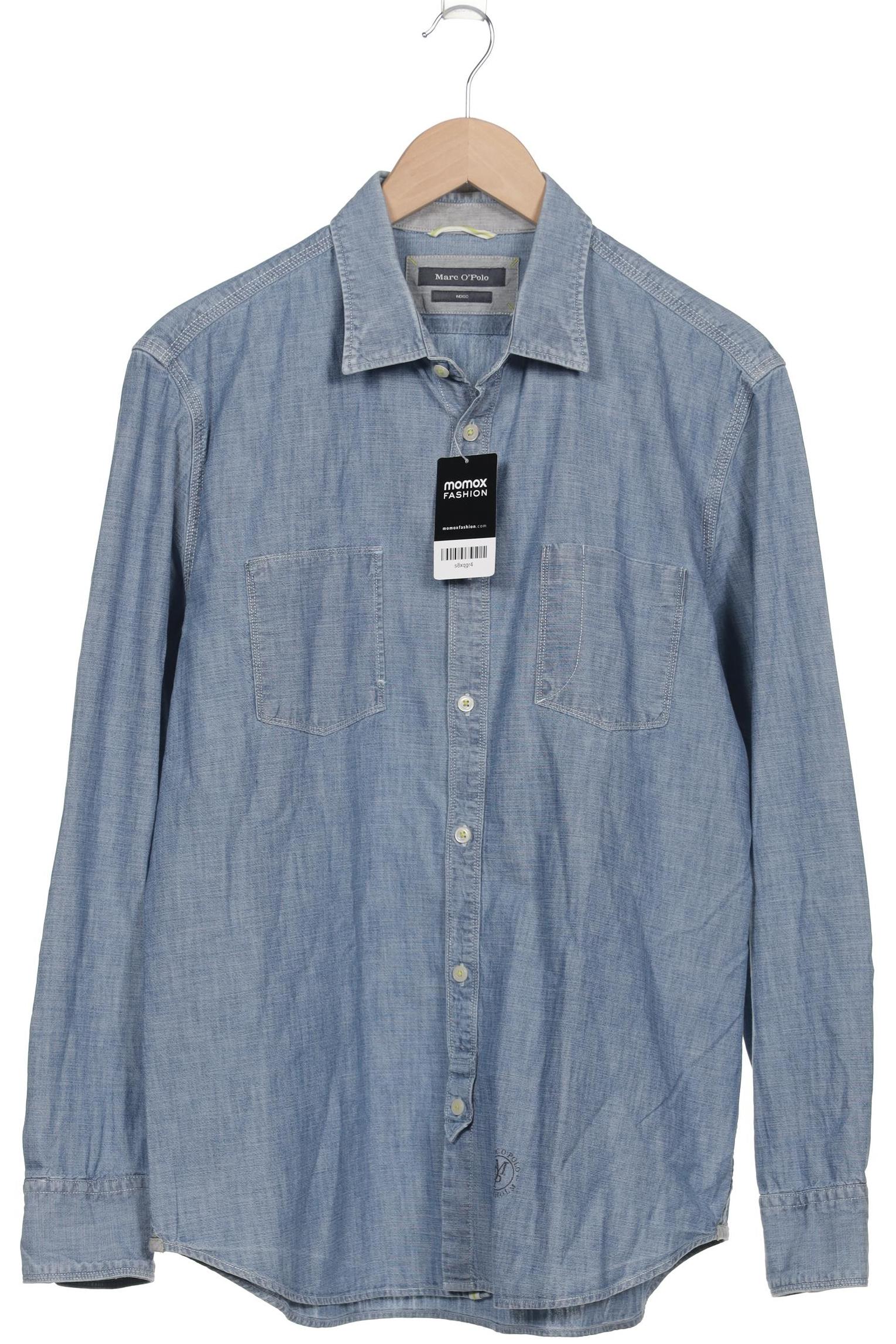 

Marc O Polo Herren Hemd, blau, Gr. 56