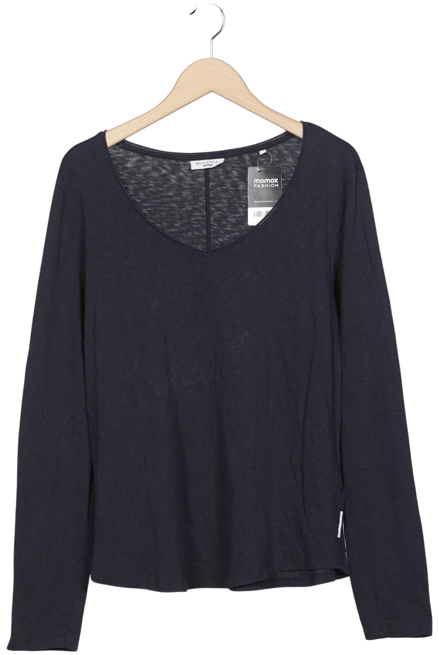 

Marc O Polo Damen Langarmshirt, marineblau, Gr. 46