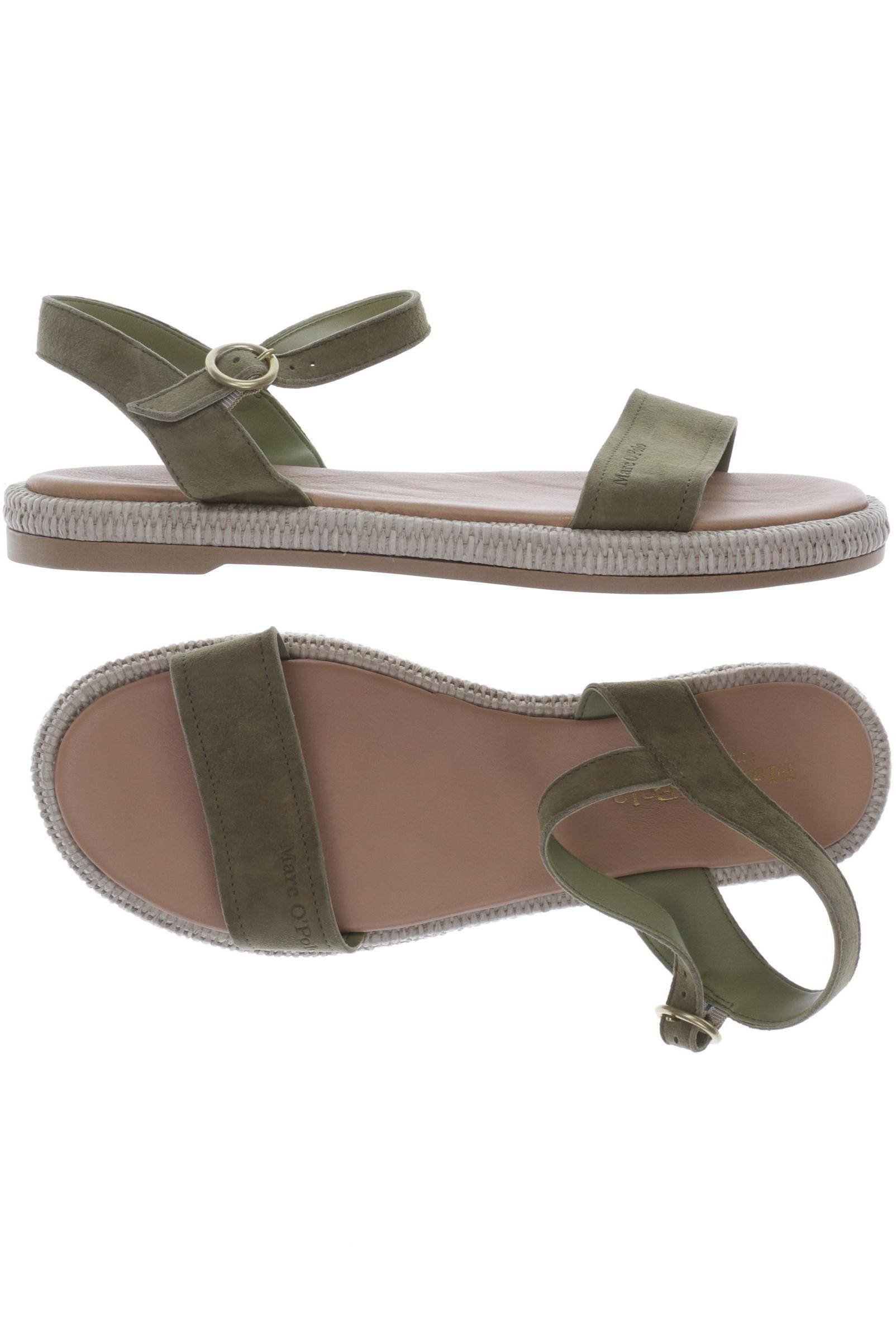 

Marc O Polo Damen Sandale, grün, Gr. 42