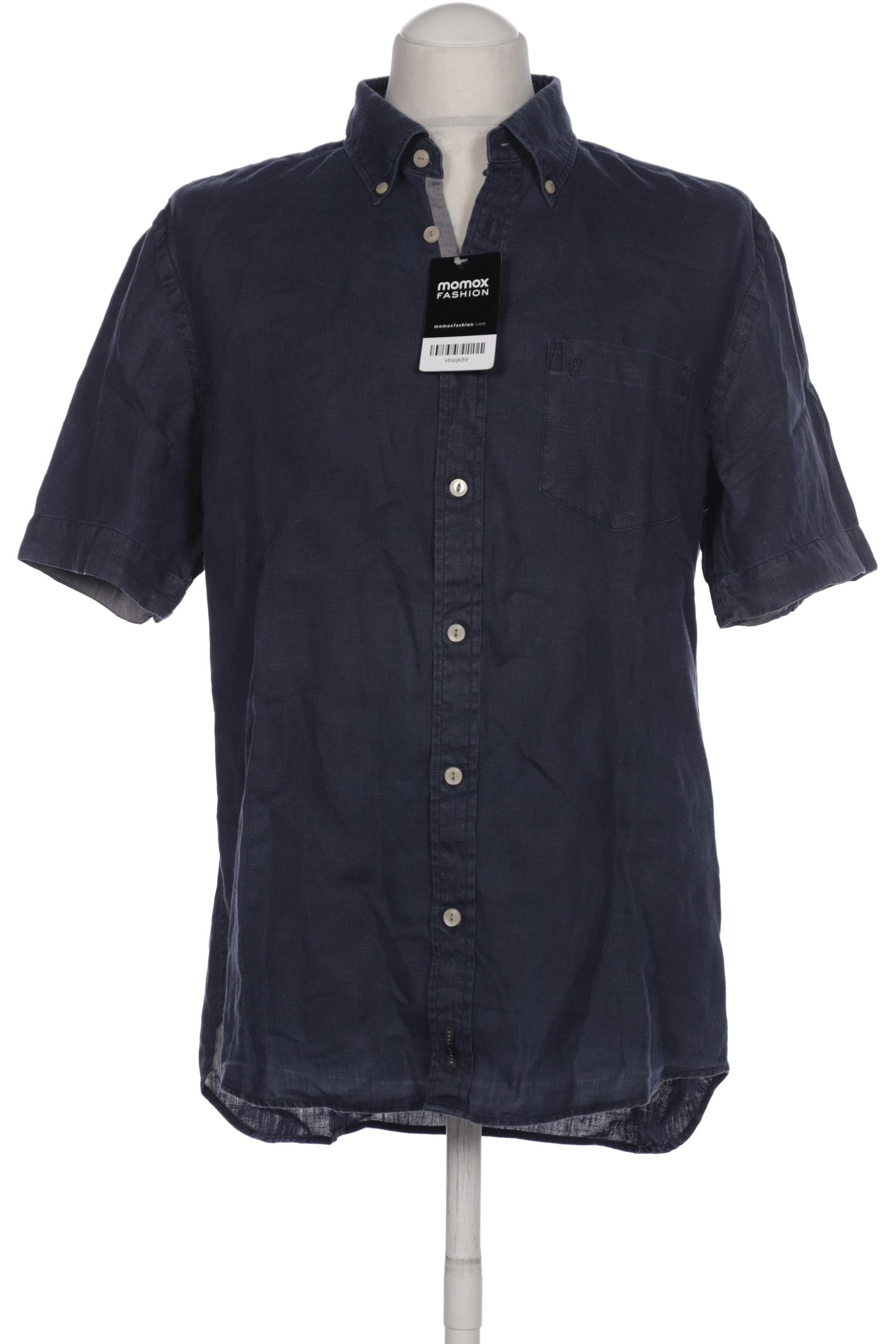 

Marc O Polo Herren Hemd, marineblau, Gr. 48