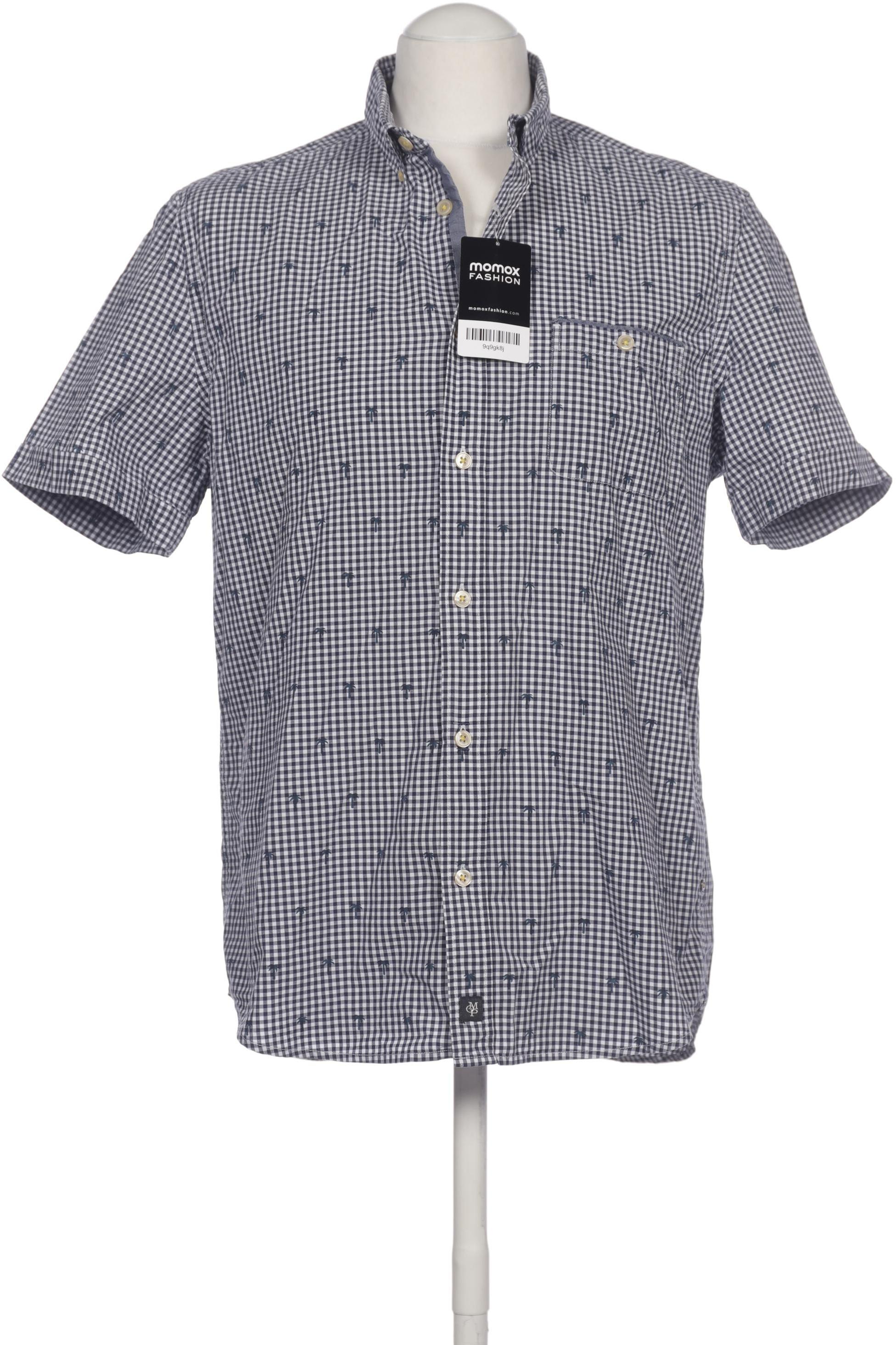 

Marc O Polo Herren Hemd, marineblau, Gr. 48