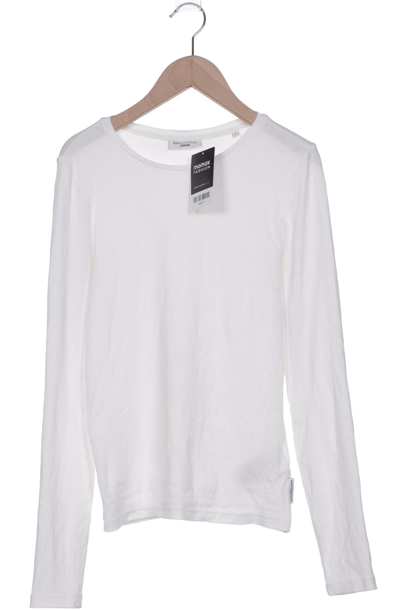 

Marc O Polo Damen Langarmshirt, weiß, Gr. 36