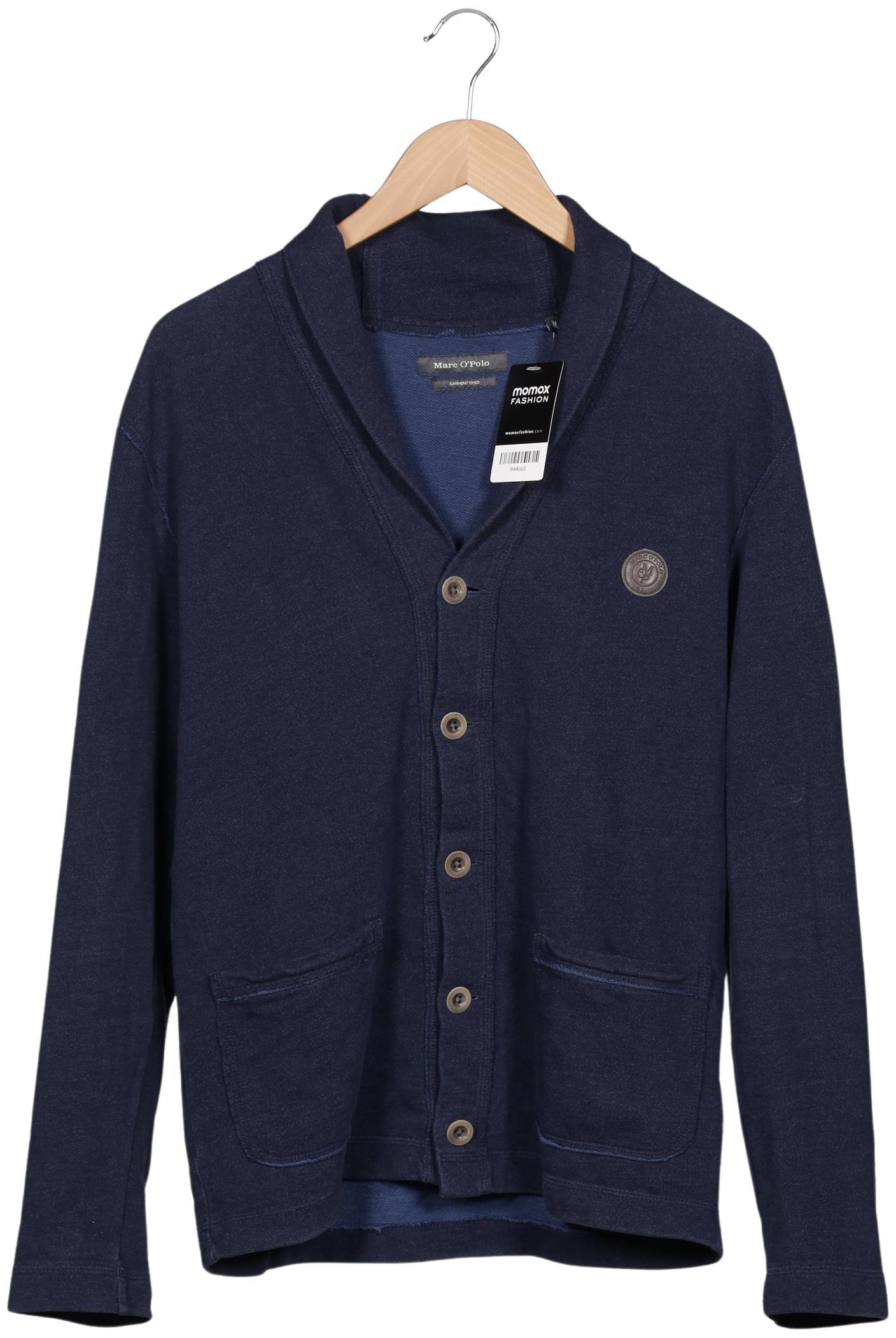 

Marc O Polo Herren Strickjacke, marineblau, Gr. 48