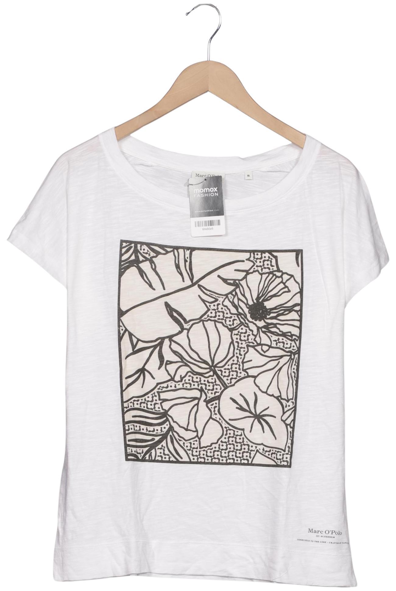 

Marc O Polo Damen T-Shirt, weiß, Gr. 44