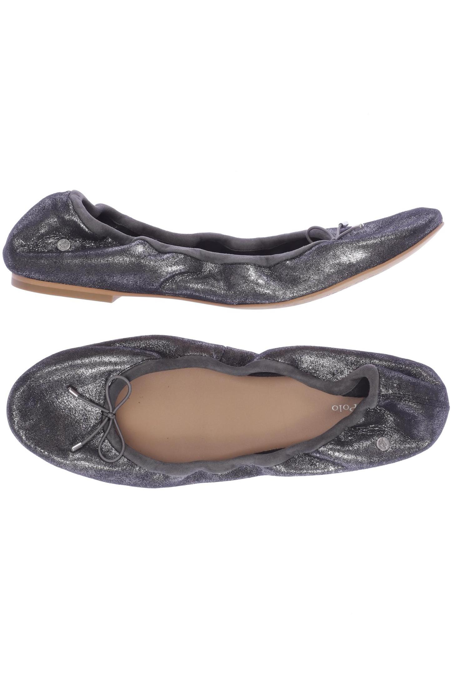 

Marc O Polo Damen Ballerinas, silber, Gr. 7.5