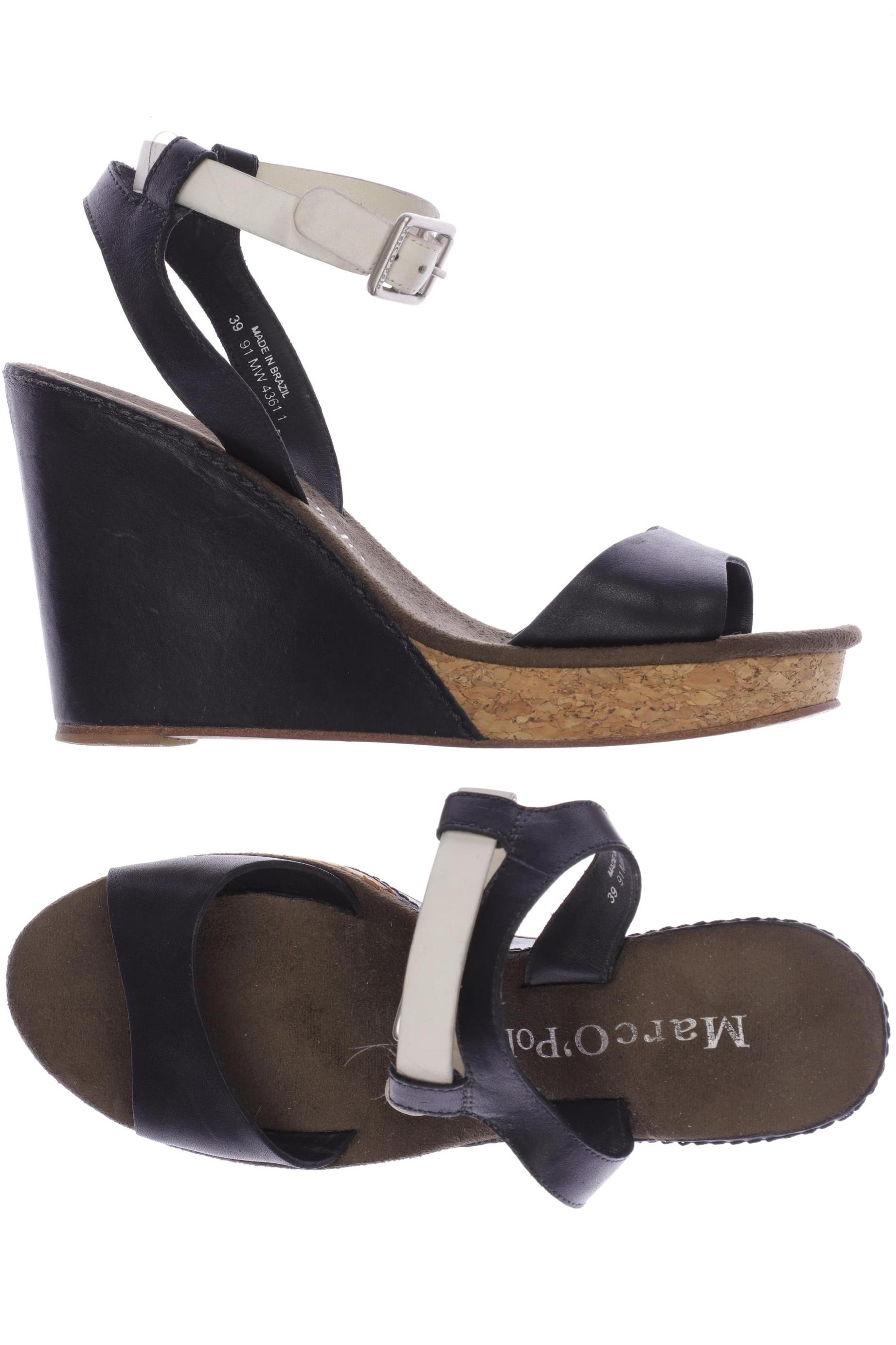 

Marc O Polo Damen Sandale, schwarz