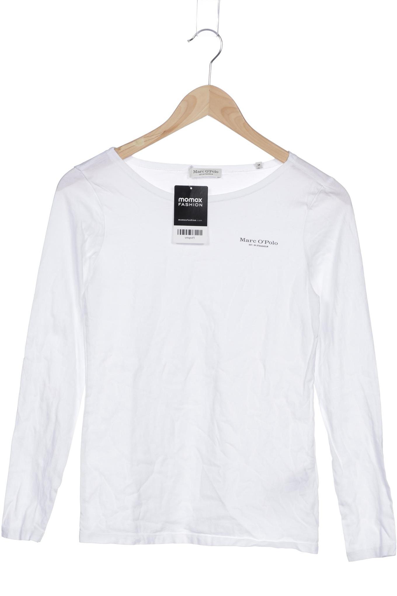 

Marc O Polo Damen Langarmshirt, weiß, Gr. 34