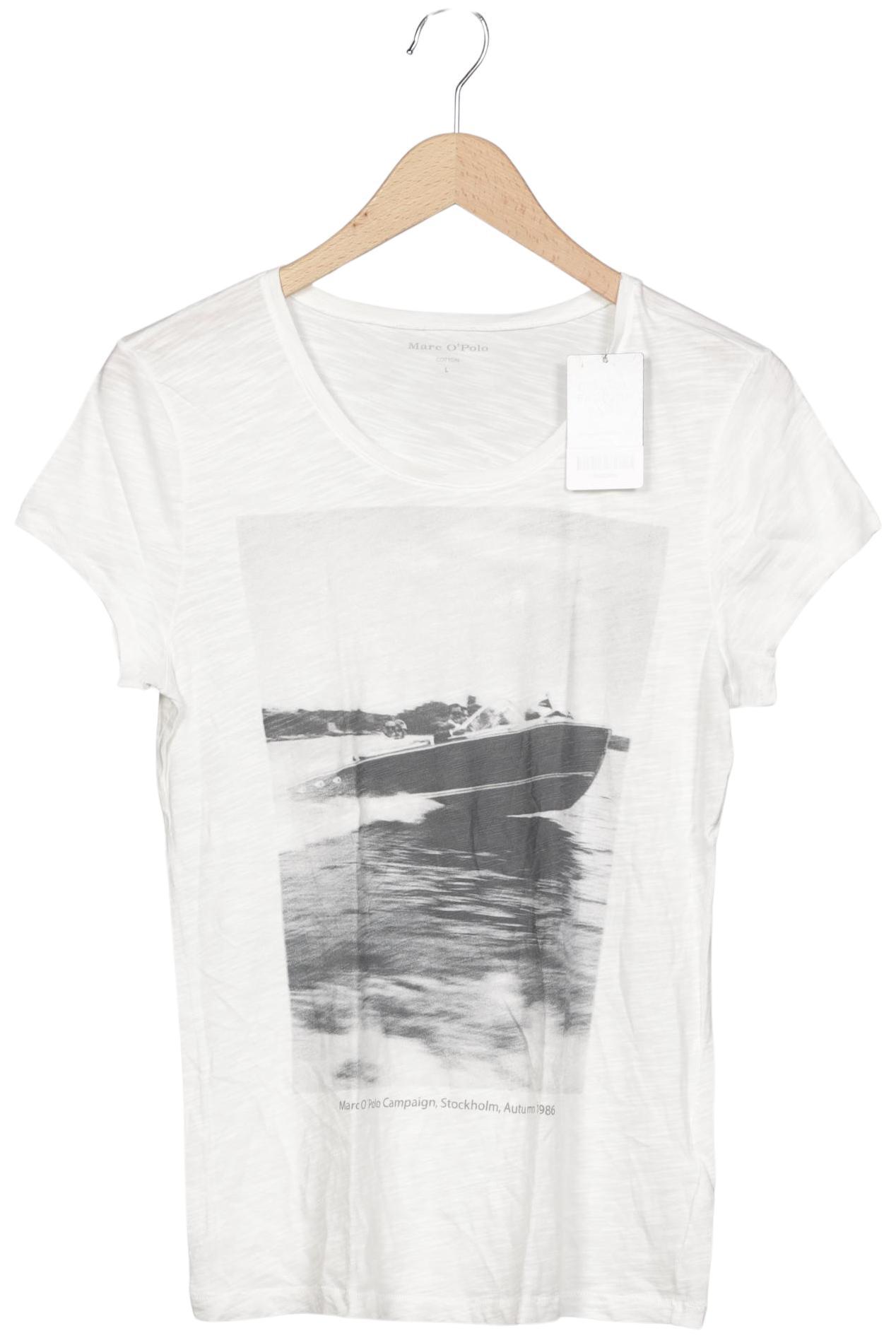 

Marc O Polo Damen T-Shirt, weiß, Gr. 42