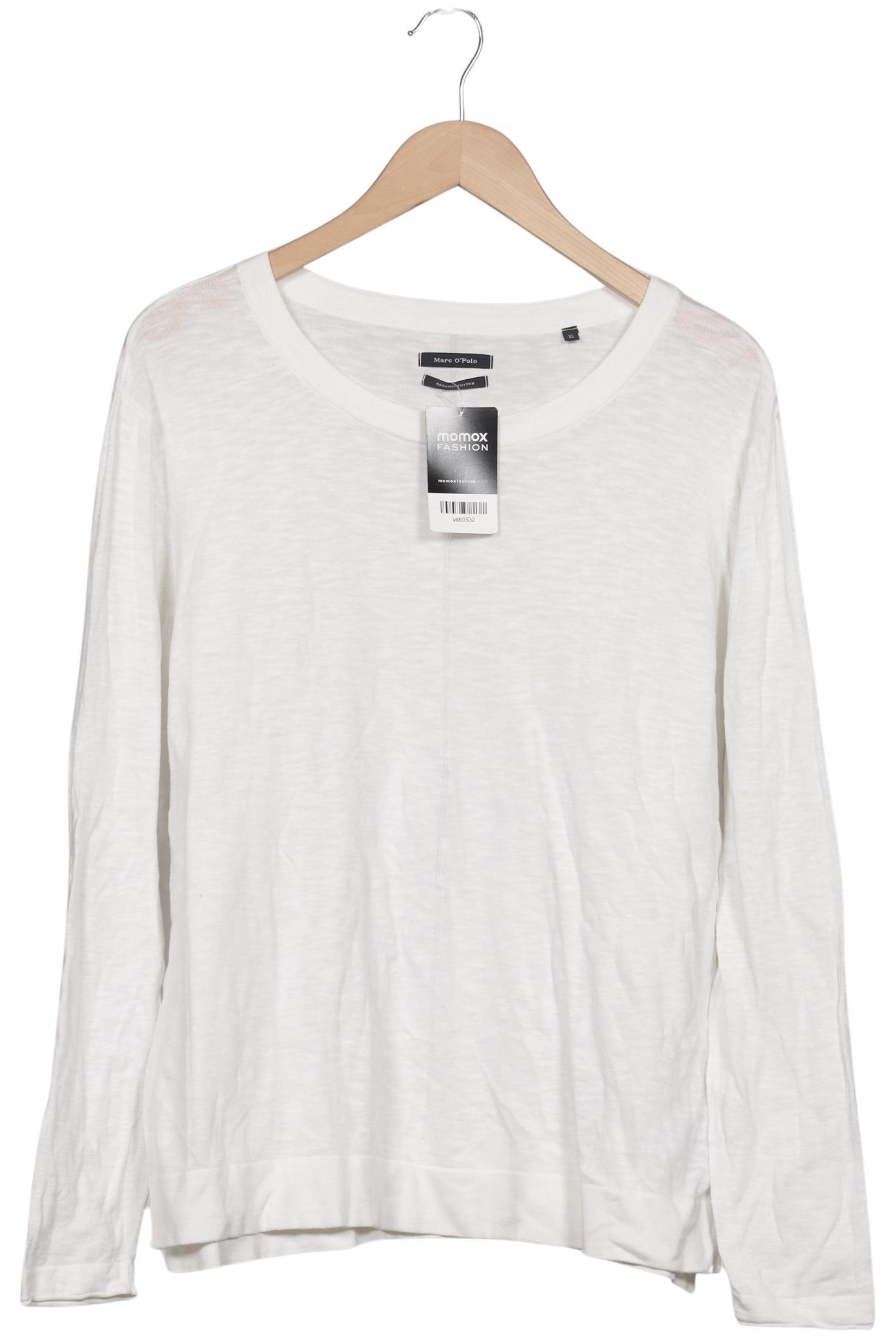 

Marc O Polo Damen Langarmshirt, weiß, Gr. 44