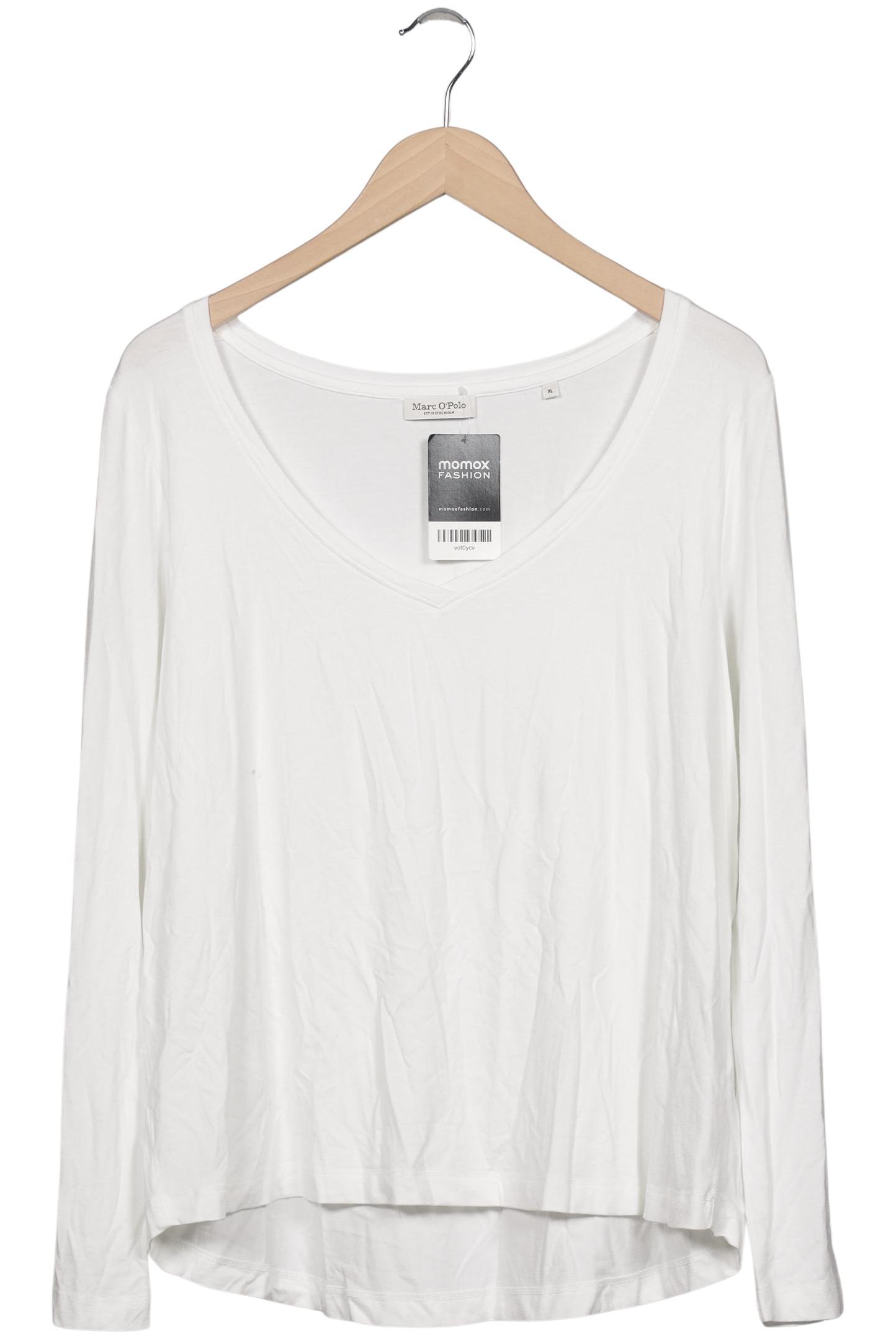 

Marc O Polo Damen Langarmshirt, weiß, Gr. 44