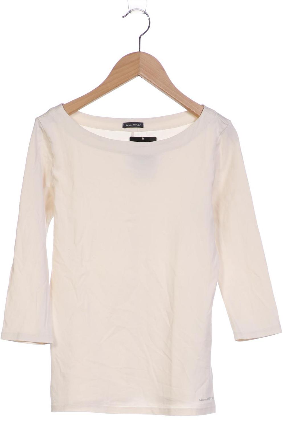

Marc O Polo Damen Langarmshirt, cremeweiß
