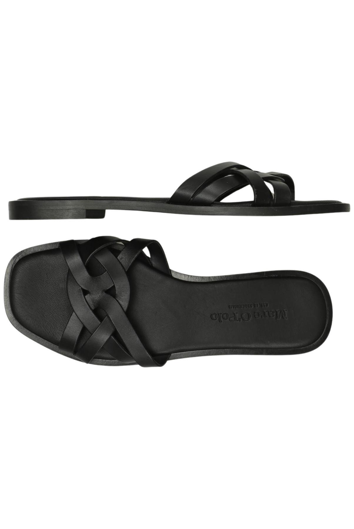 

Marc O Polo Damen Sandale, schwarz, Gr. 39