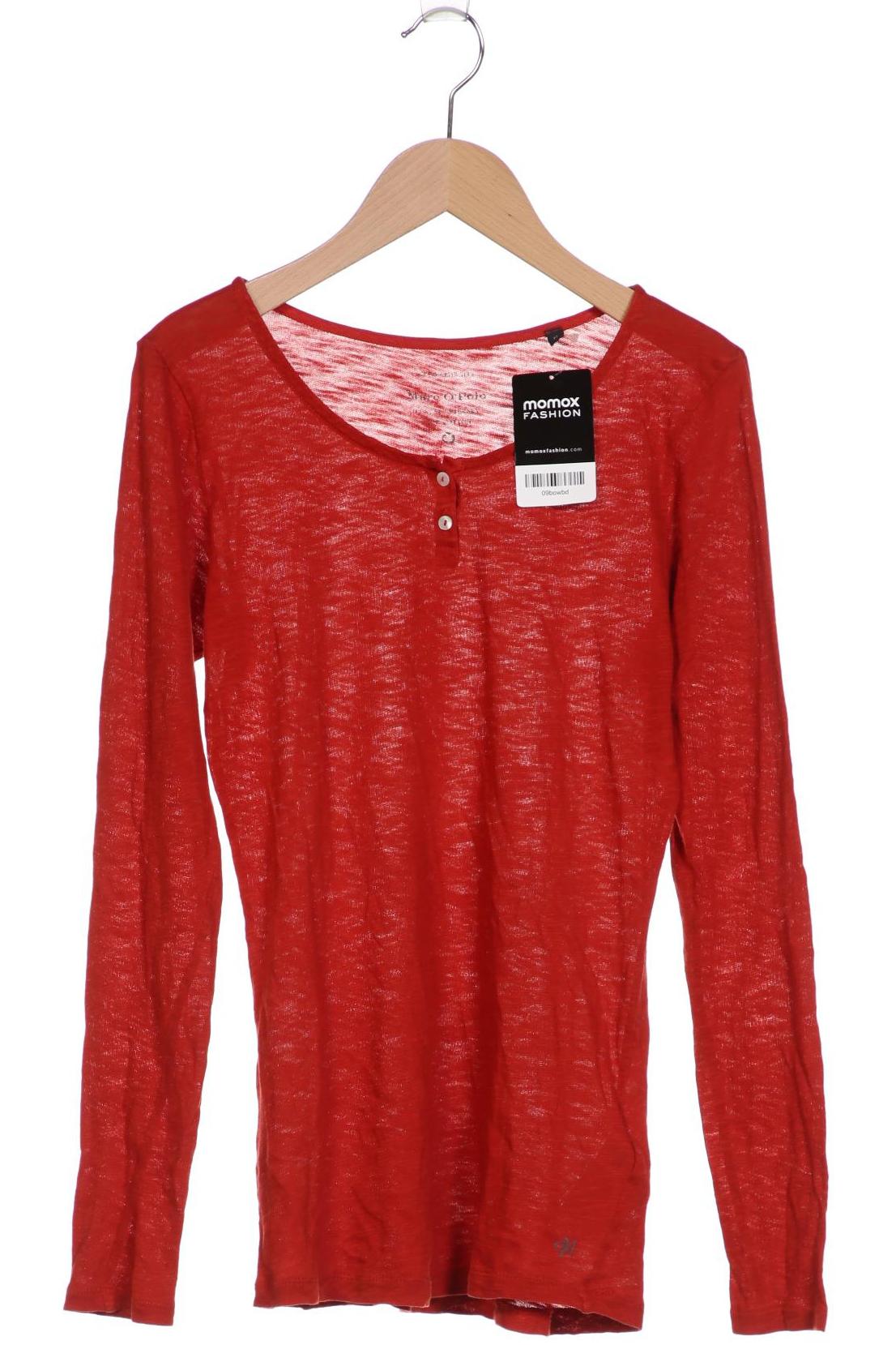 

Marc O Polo Damen Langarmshirt, rot, Gr. 34