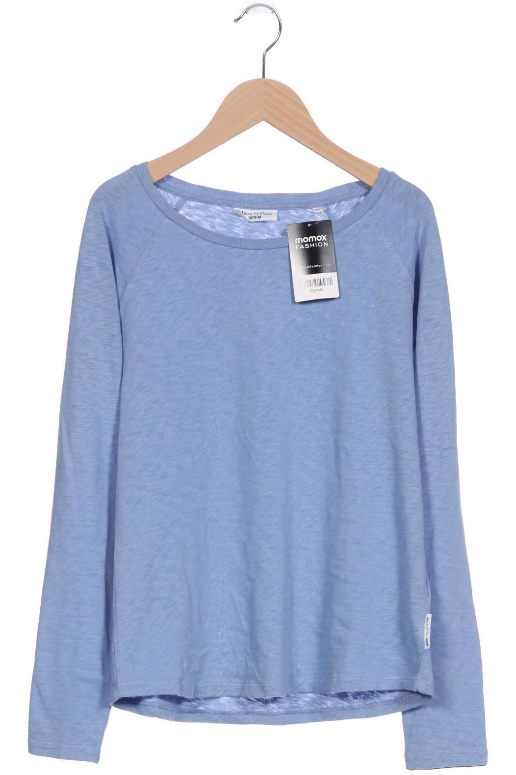 

Marc O Polo Damen Langarmshirt, blau, Gr. 34