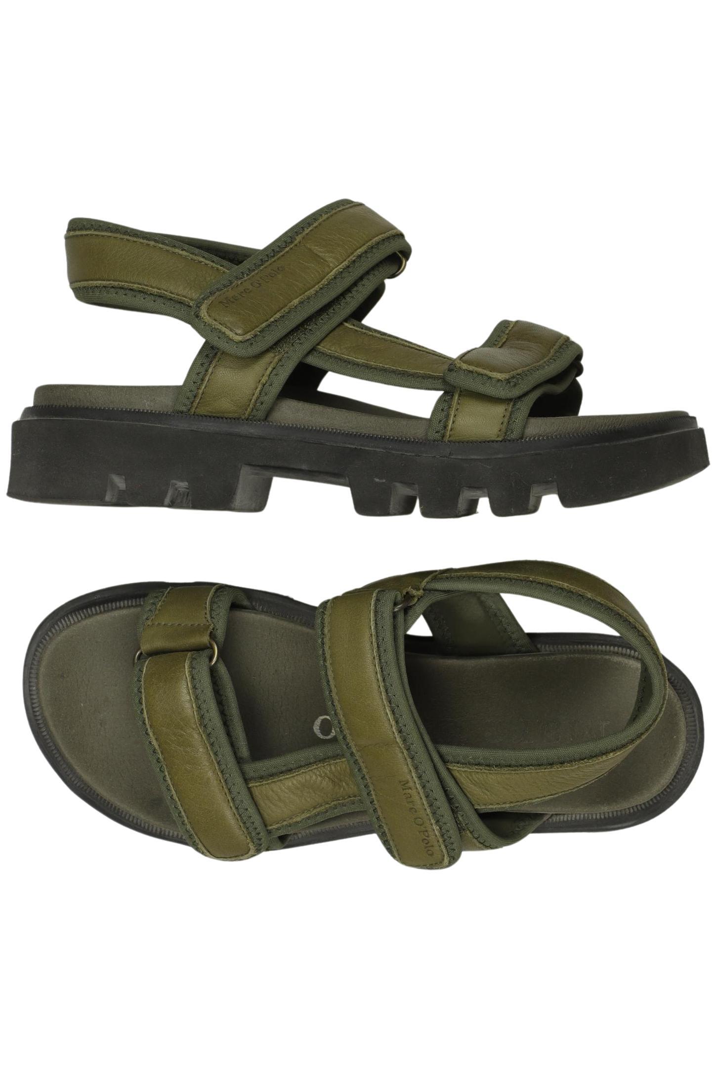 

Marc O Polo Damen Sandale, grün, Gr. 37