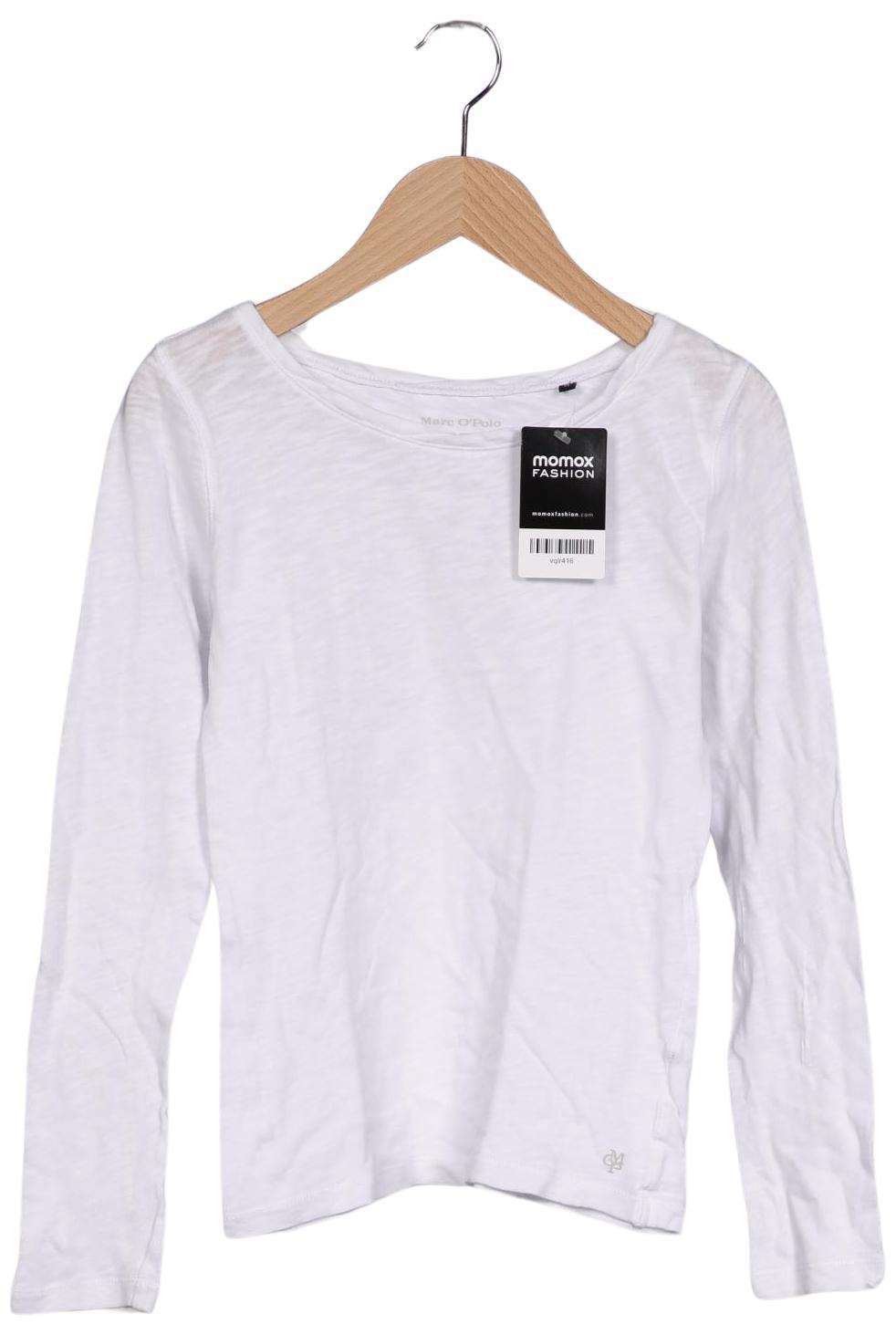 

Marc O Polo Damen Langarmshirt, weiß, Gr. 34