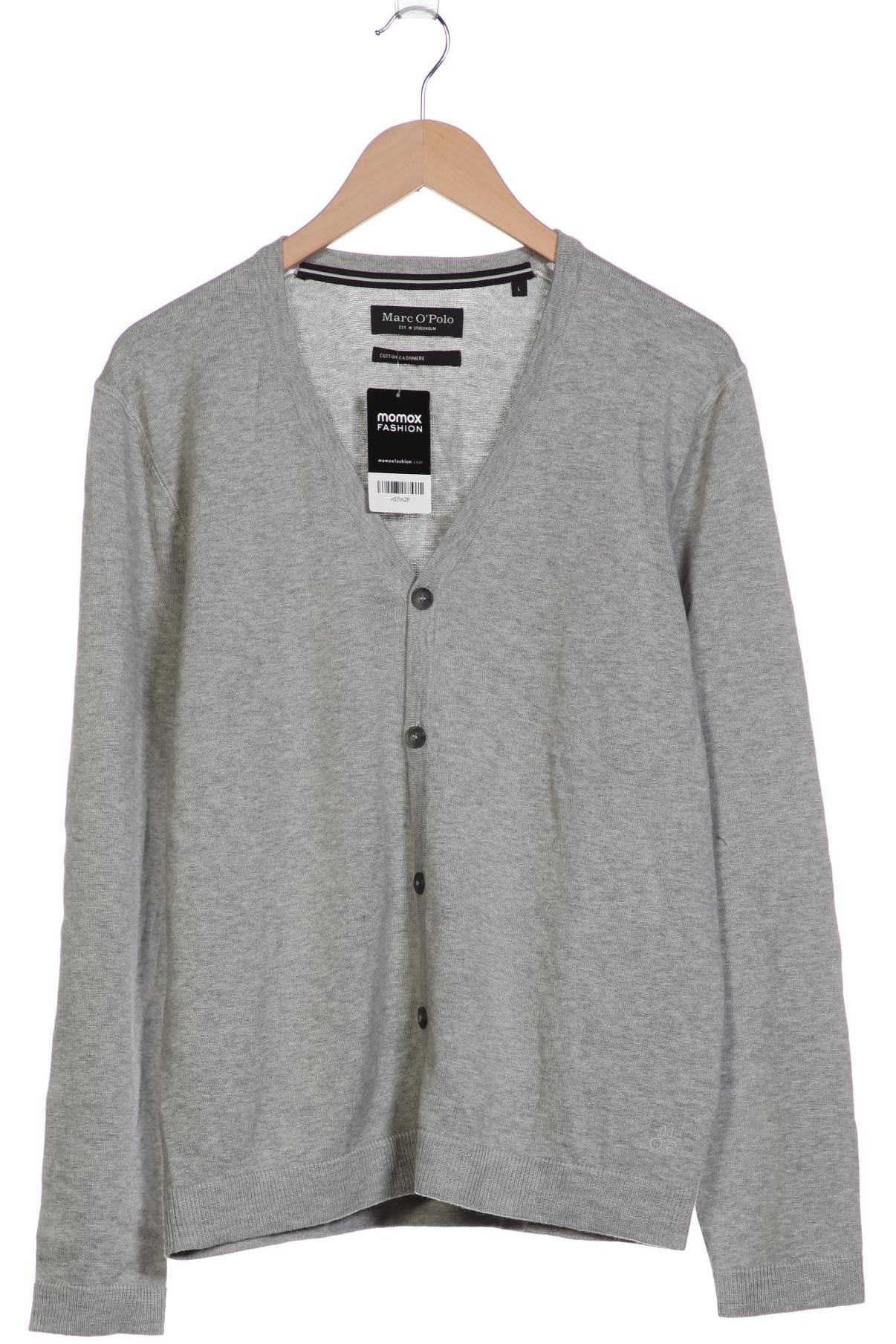 

Marc O Polo Herren Strickjacke, grau, Gr. 52