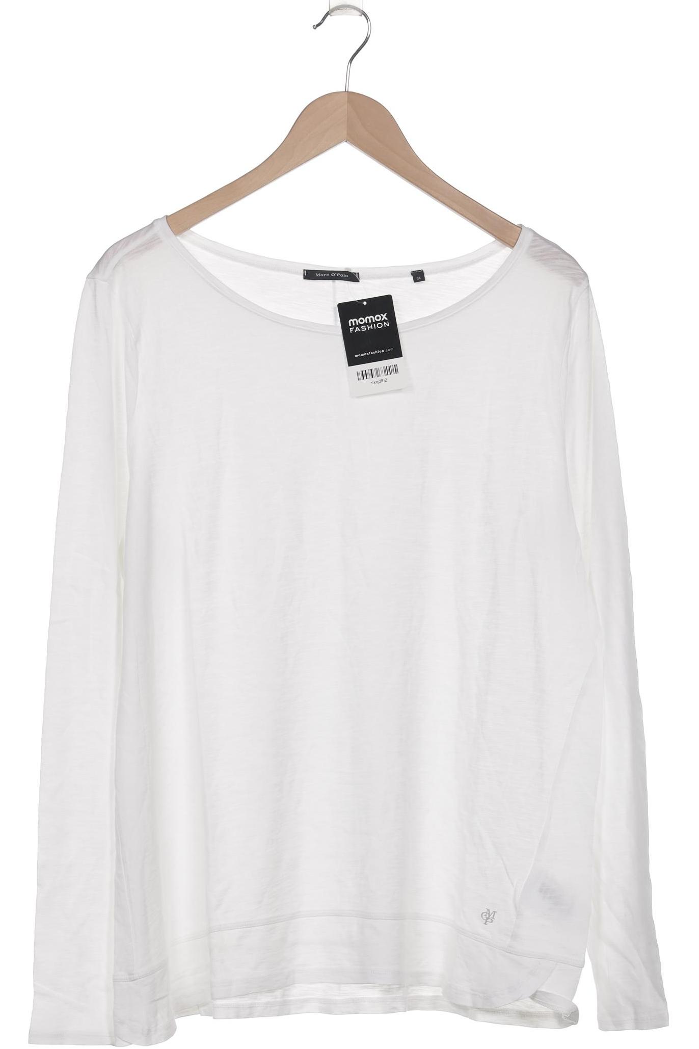 

Marc O Polo Damen Langarmshirt, weiß, Gr. 44