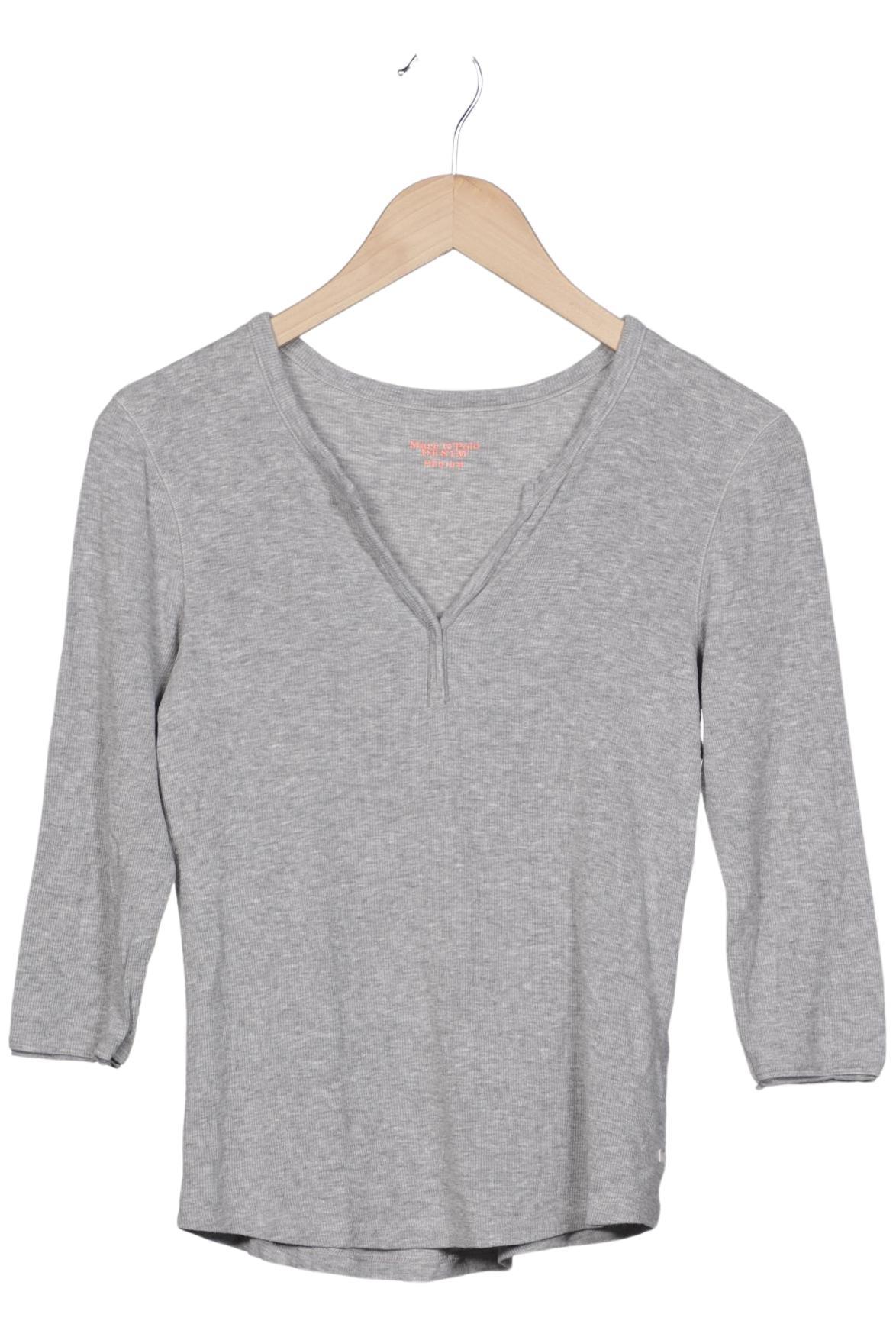 

Marc O Polo Damen Langarmshirt, grau, Gr. 38