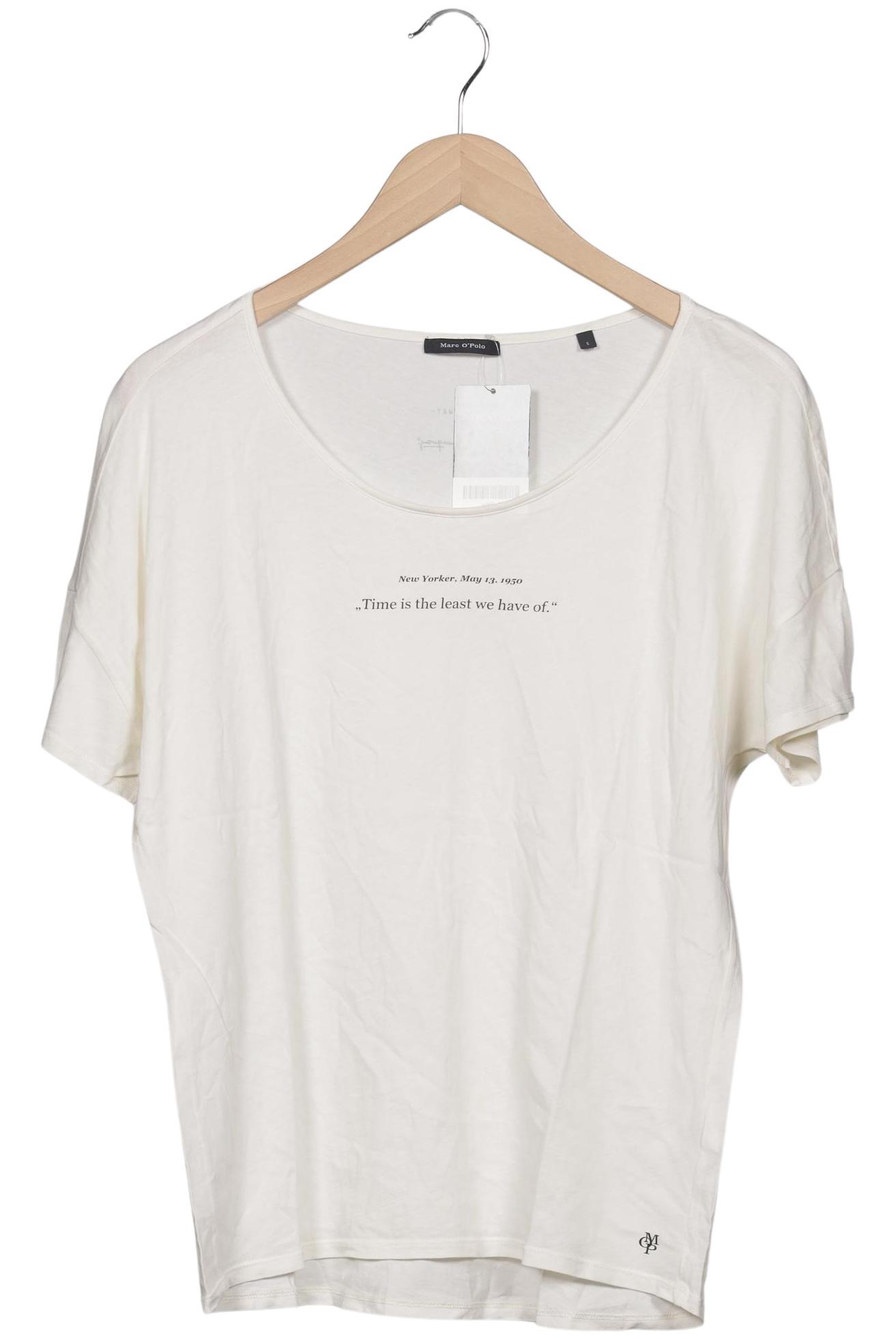 

Marc O Polo Damen T-Shirt, weiß, Gr. 36