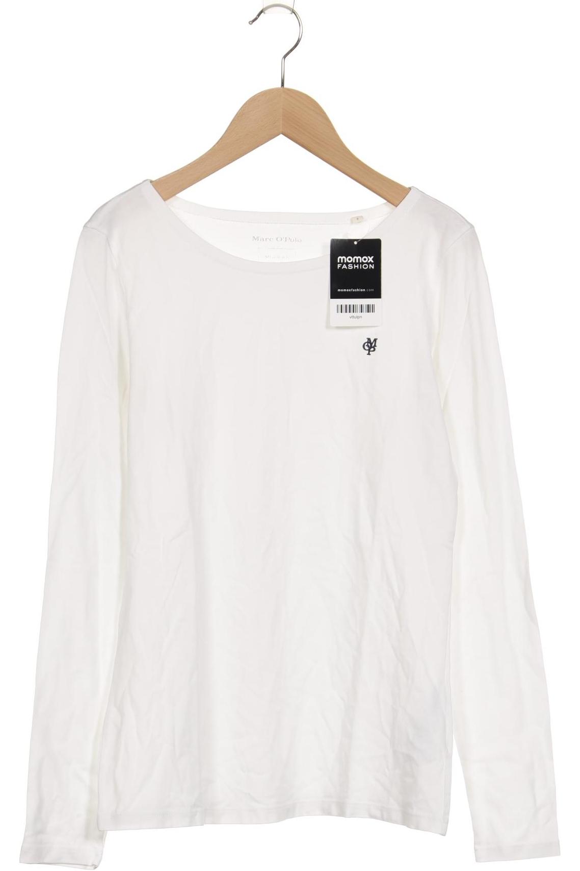 

Marc O Polo Damen Langarmshirt, weiß, Gr. 36