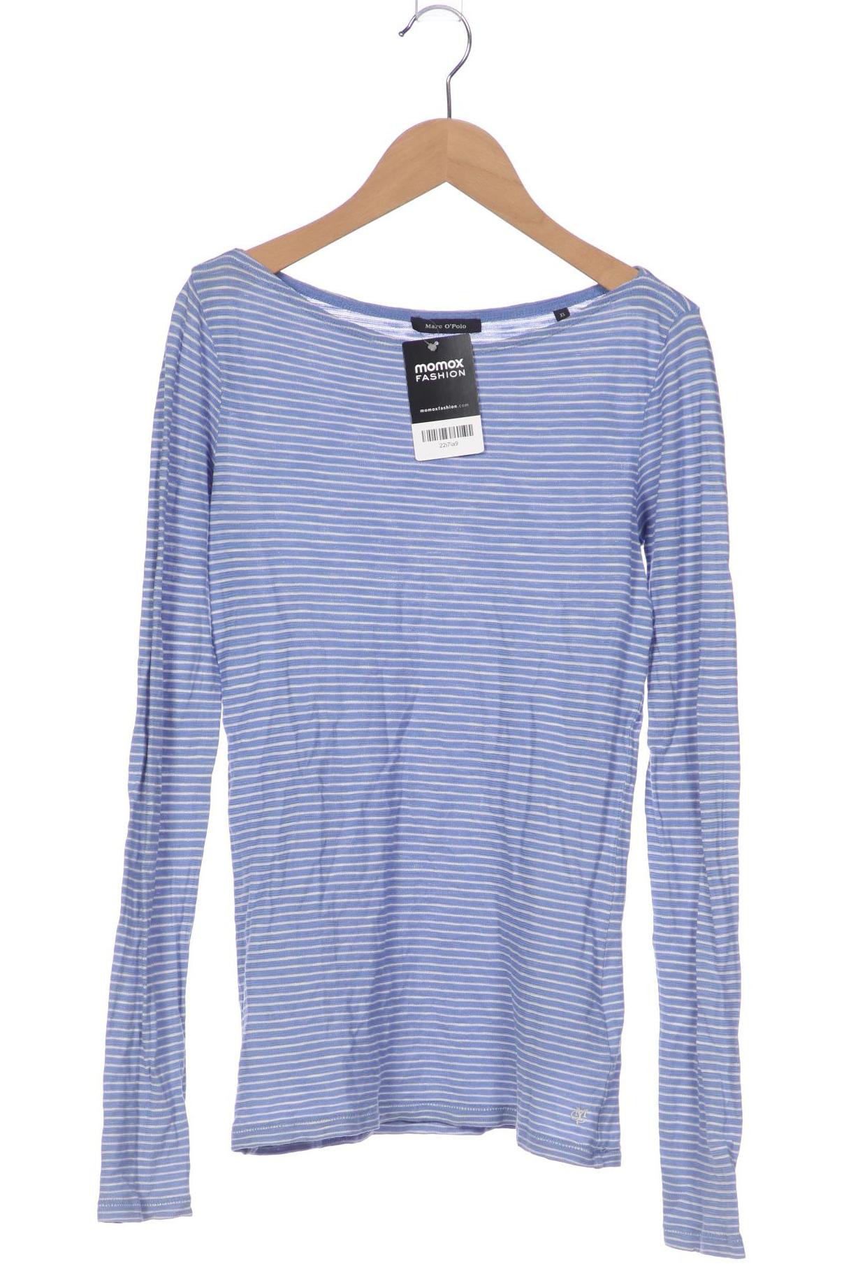 

Marc O Polo Damen Langarmshirt, blau, Gr. 34