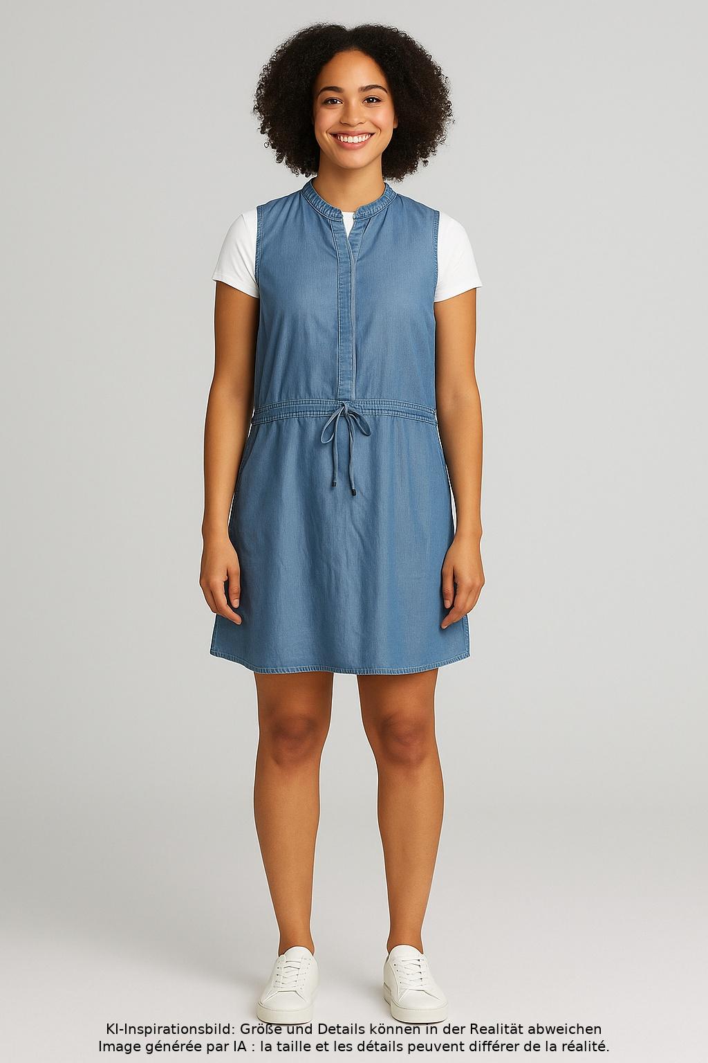 

Marc O Polo Damen Kleid, blau, Gr. 42