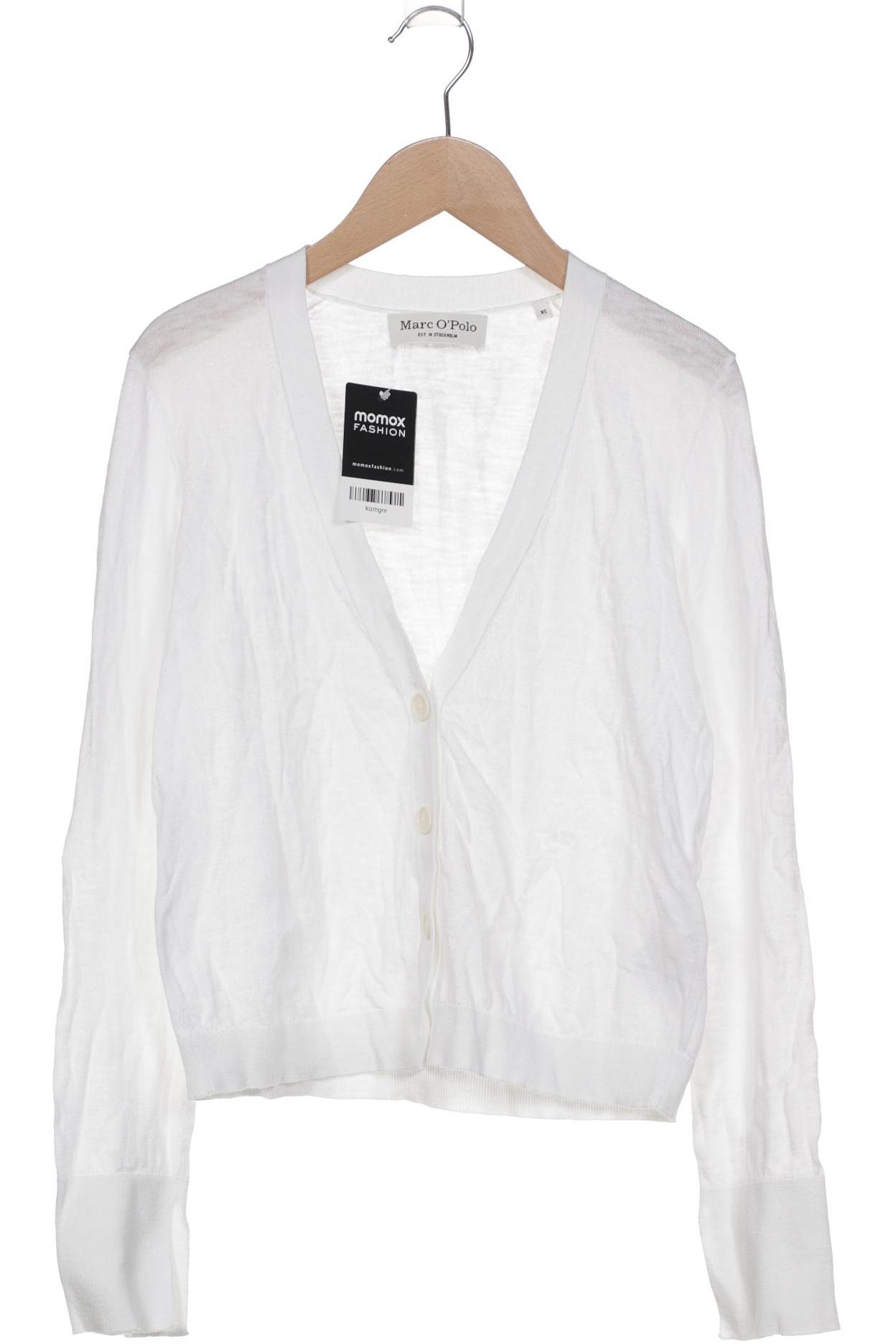 

Marc O Polo Damen Strickjacke, weiß, Gr. 34