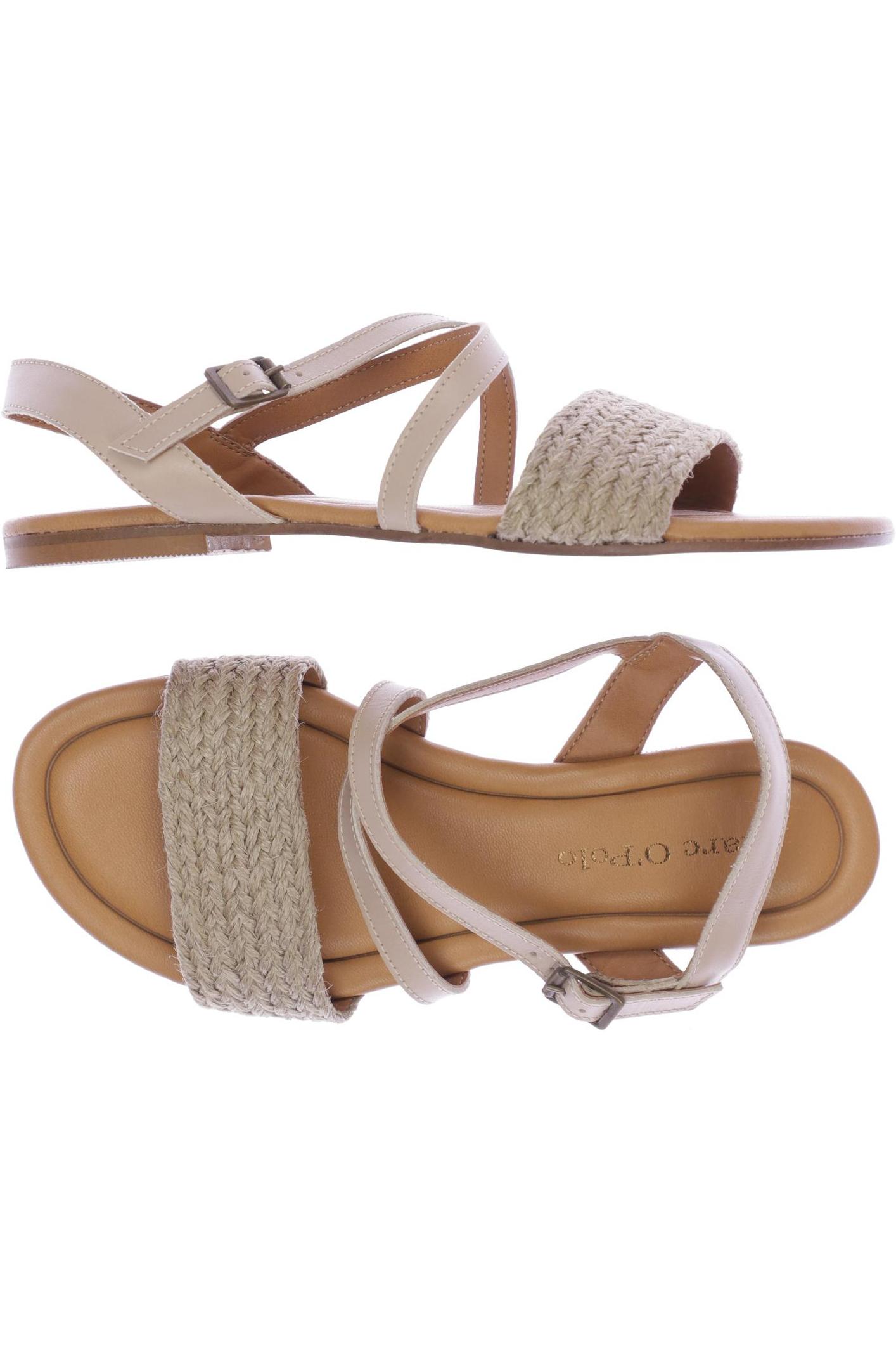 

Marc O Polo Damen Sandale, beige, Gr. 37