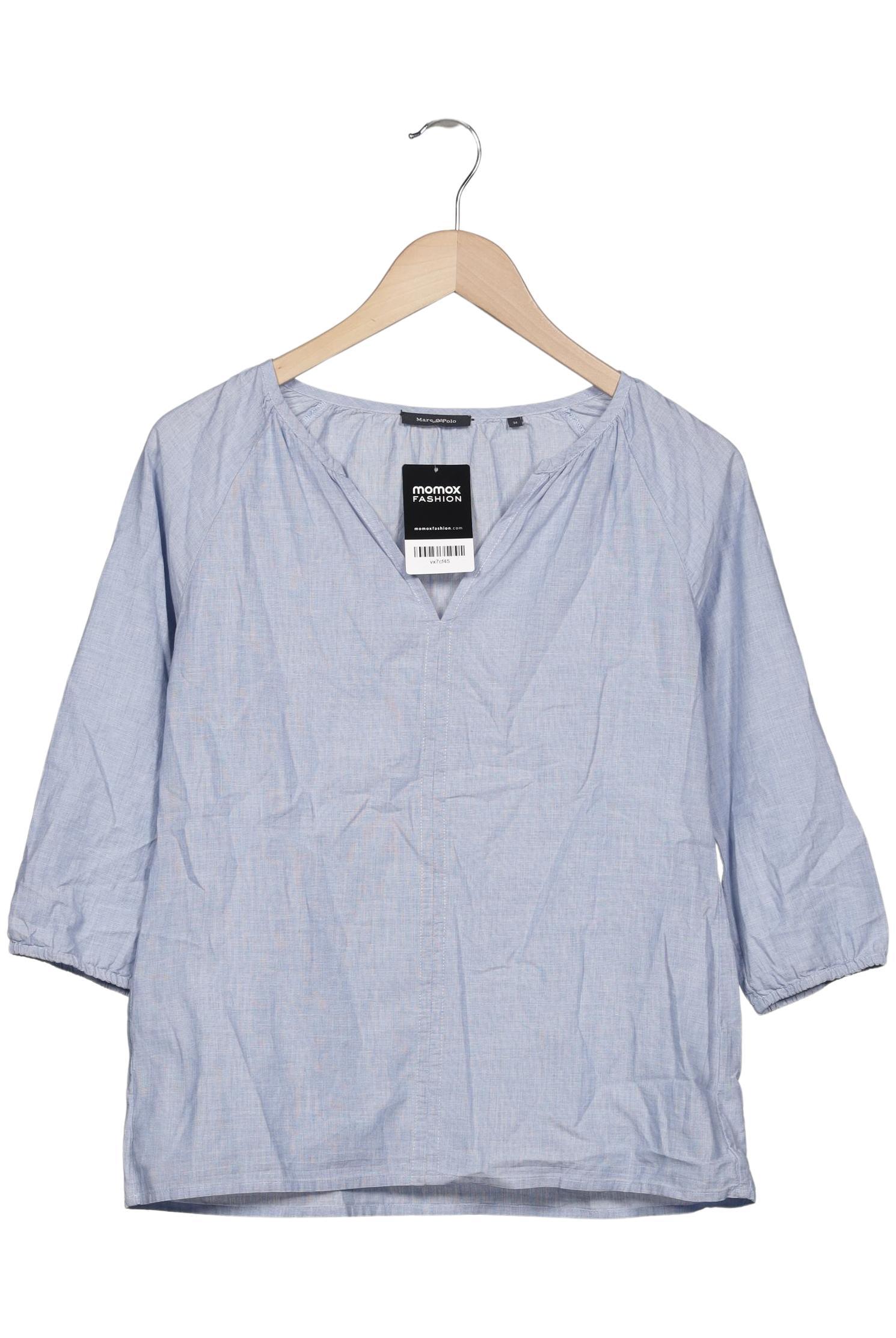 

Marc O Polo Damen Bluse, blau, Gr. 34