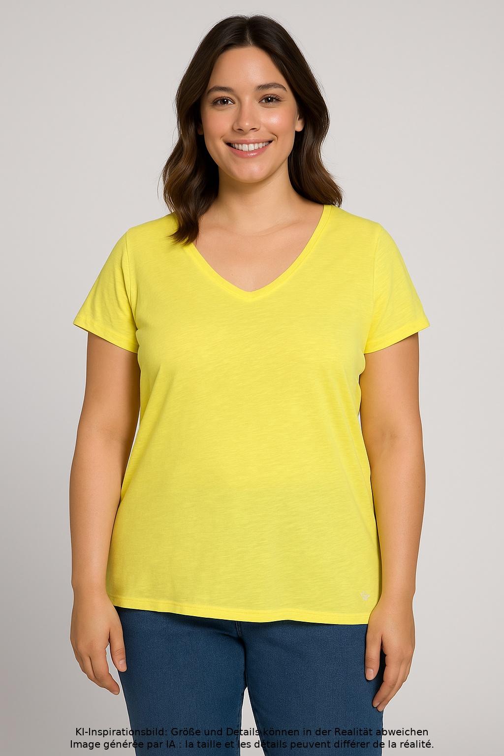 

Marc O Polo Damen T-Shirt, gelb, Gr. 44