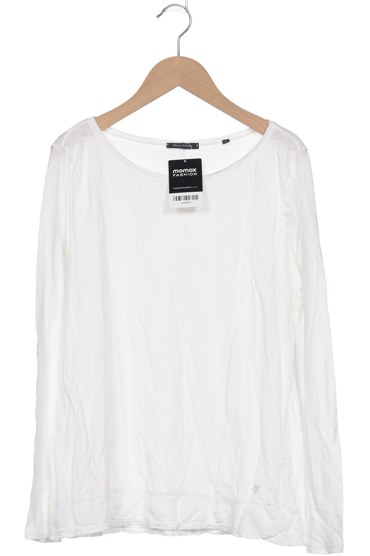 

Marc O Polo Damen Langarmshirt, weiß, Gr. 36