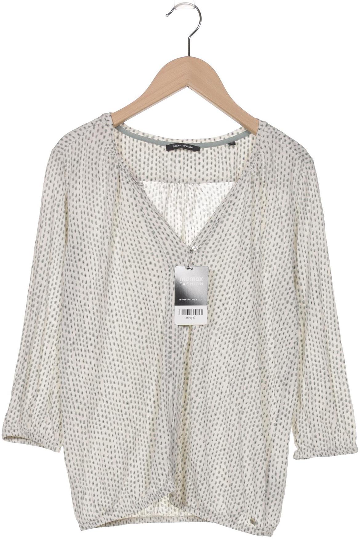 

Marc O Polo Damen Langarmshirt, weiß, Gr. 38
