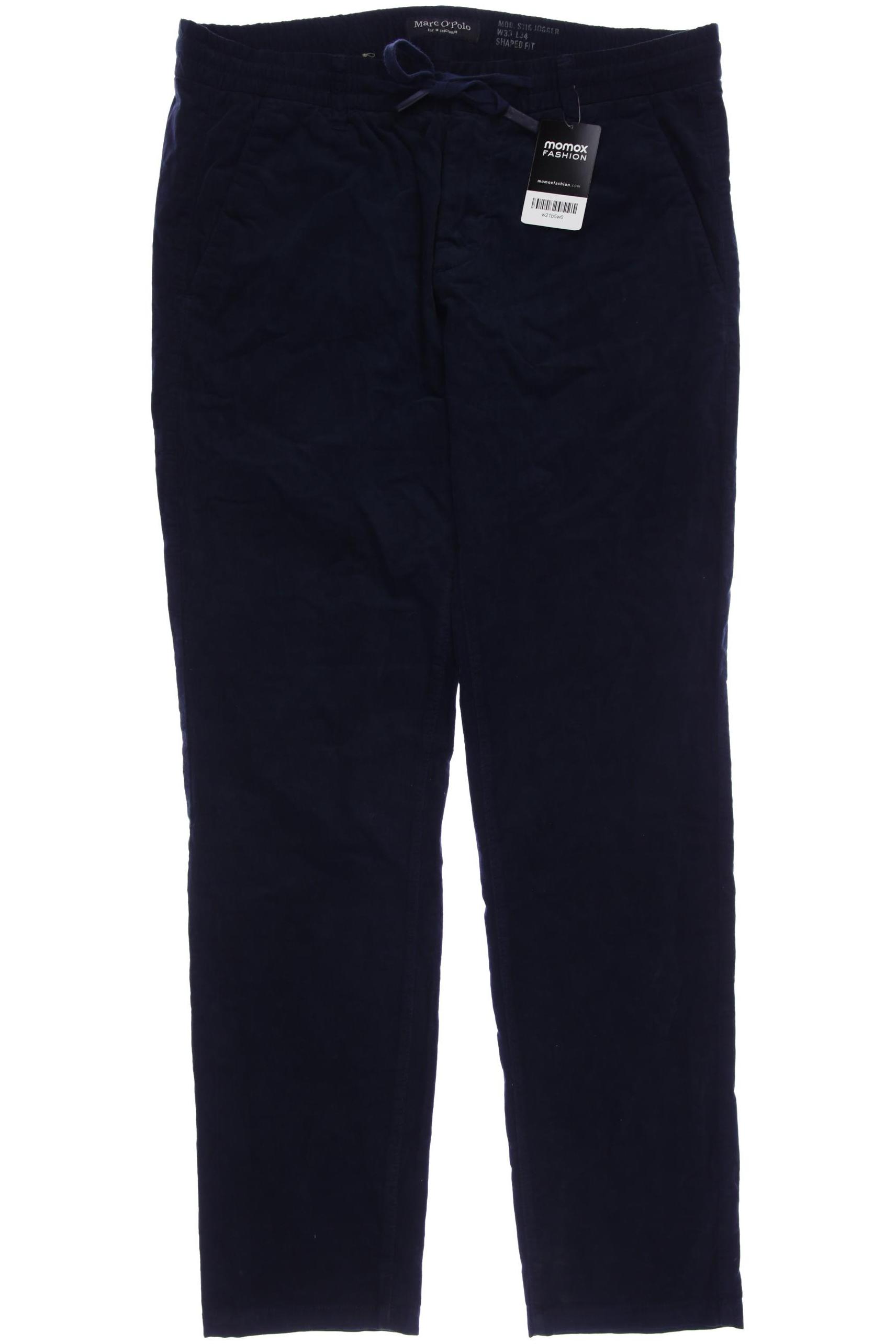 

Marc O Polo Herren Stoffhose, marineblau, Gr. 33
