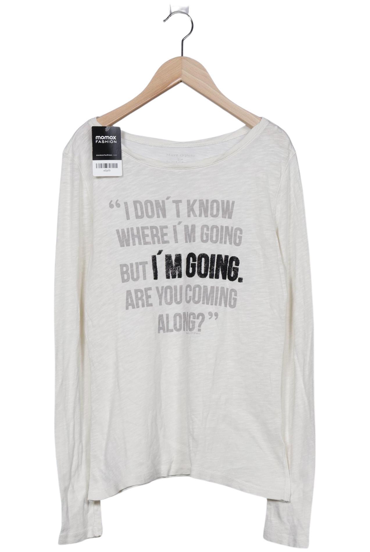 

Marc O Polo Damen Langarmshirt, cremeweiß, Gr. 38