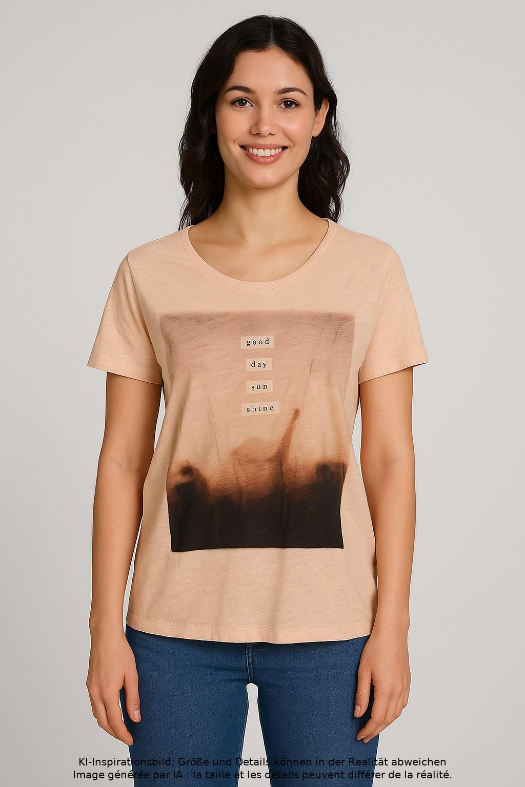 

Marc O Polo Damen T-Shirt, beige, Gr. 38