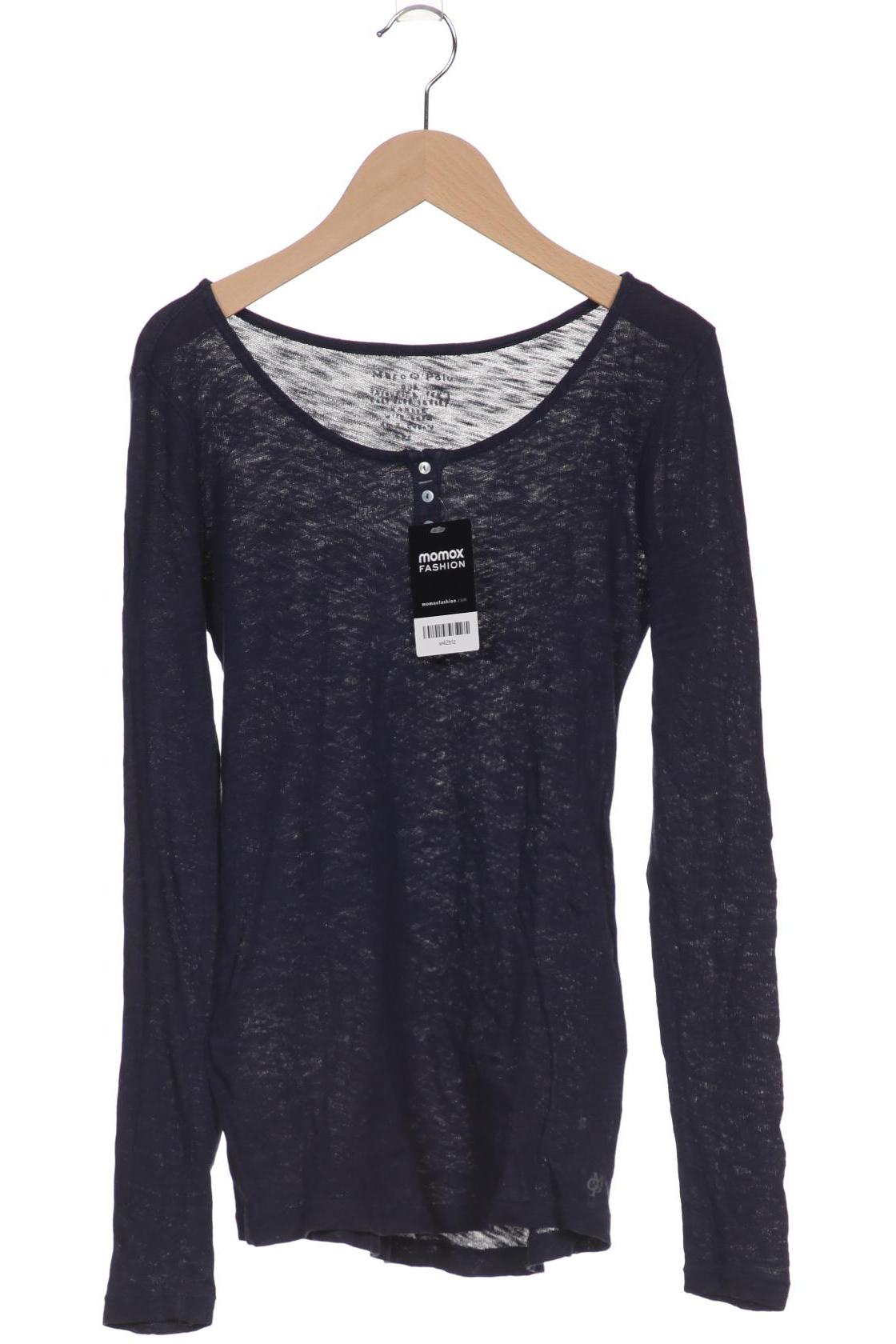

Marc O Polo Damen Langarmshirt, marineblau