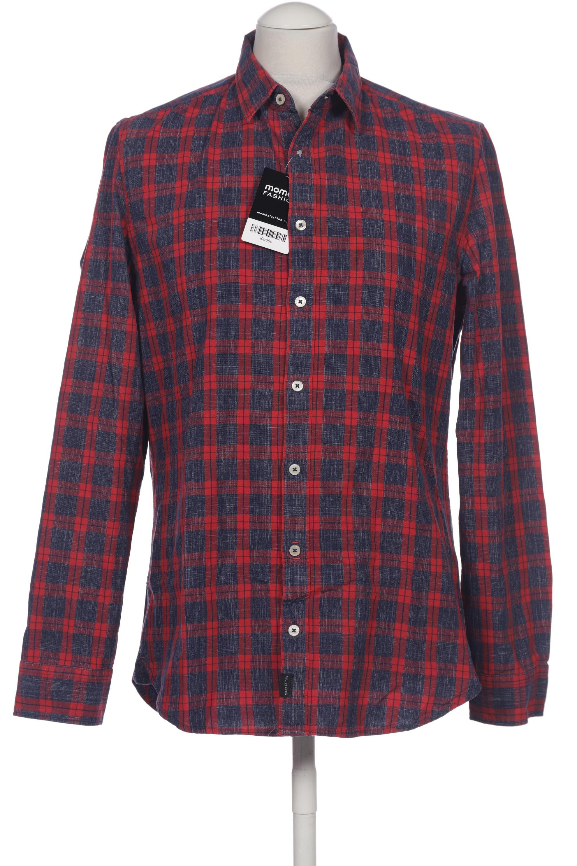 

Marc O Polo Herren Hemd, marineblau, Gr. 48